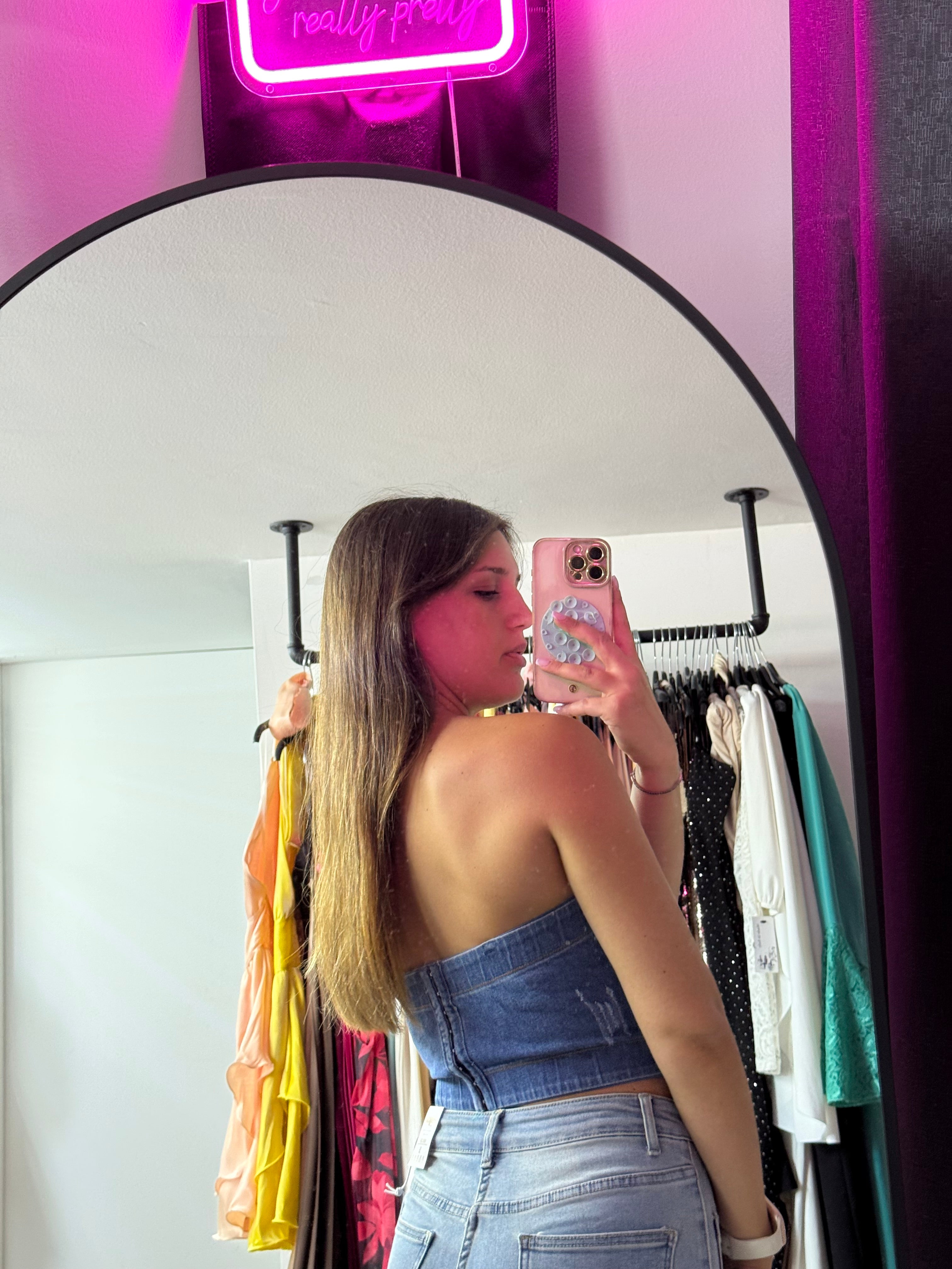8800 Corpetto Jeans Bijou