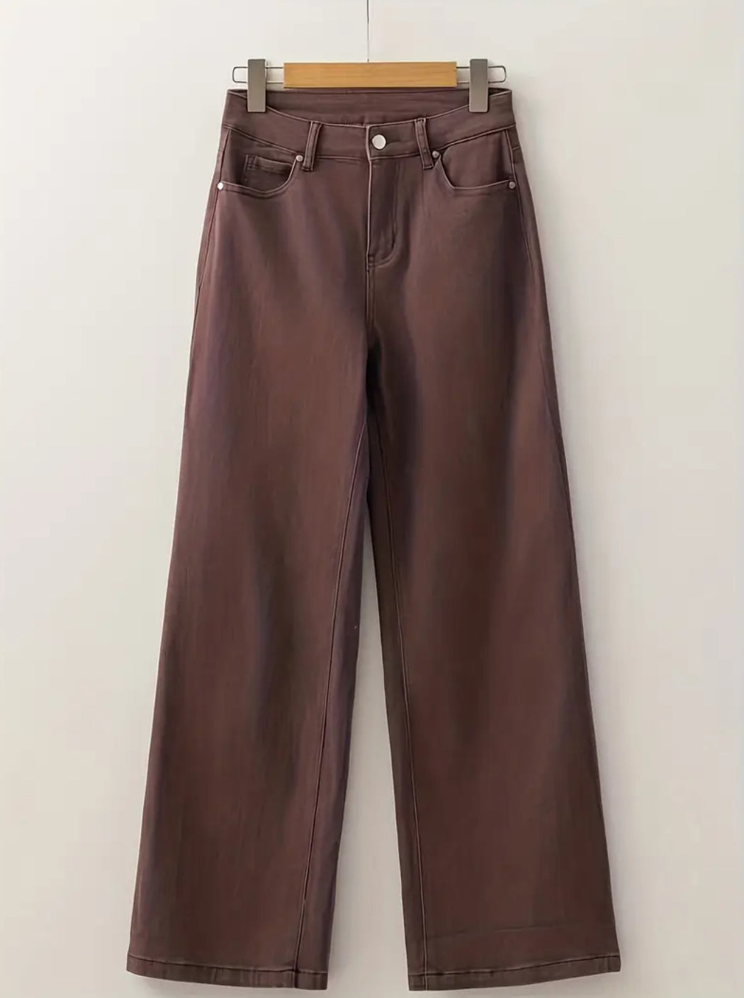 L6009 Jeans Marrone