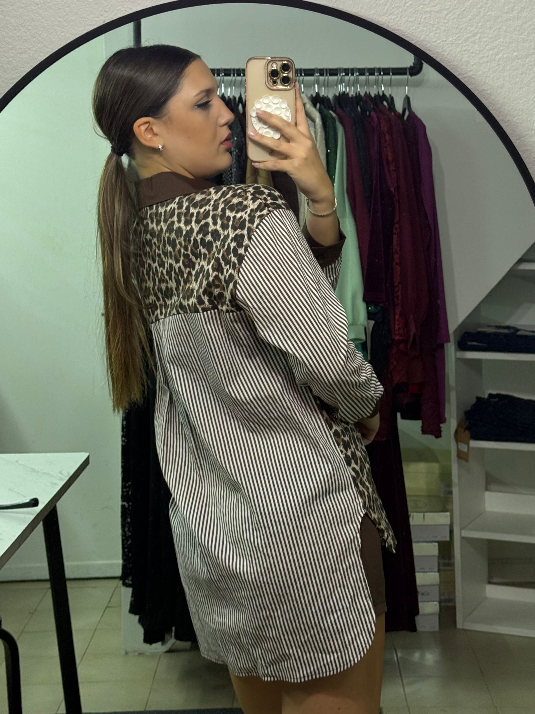25692 Camicia Animalier