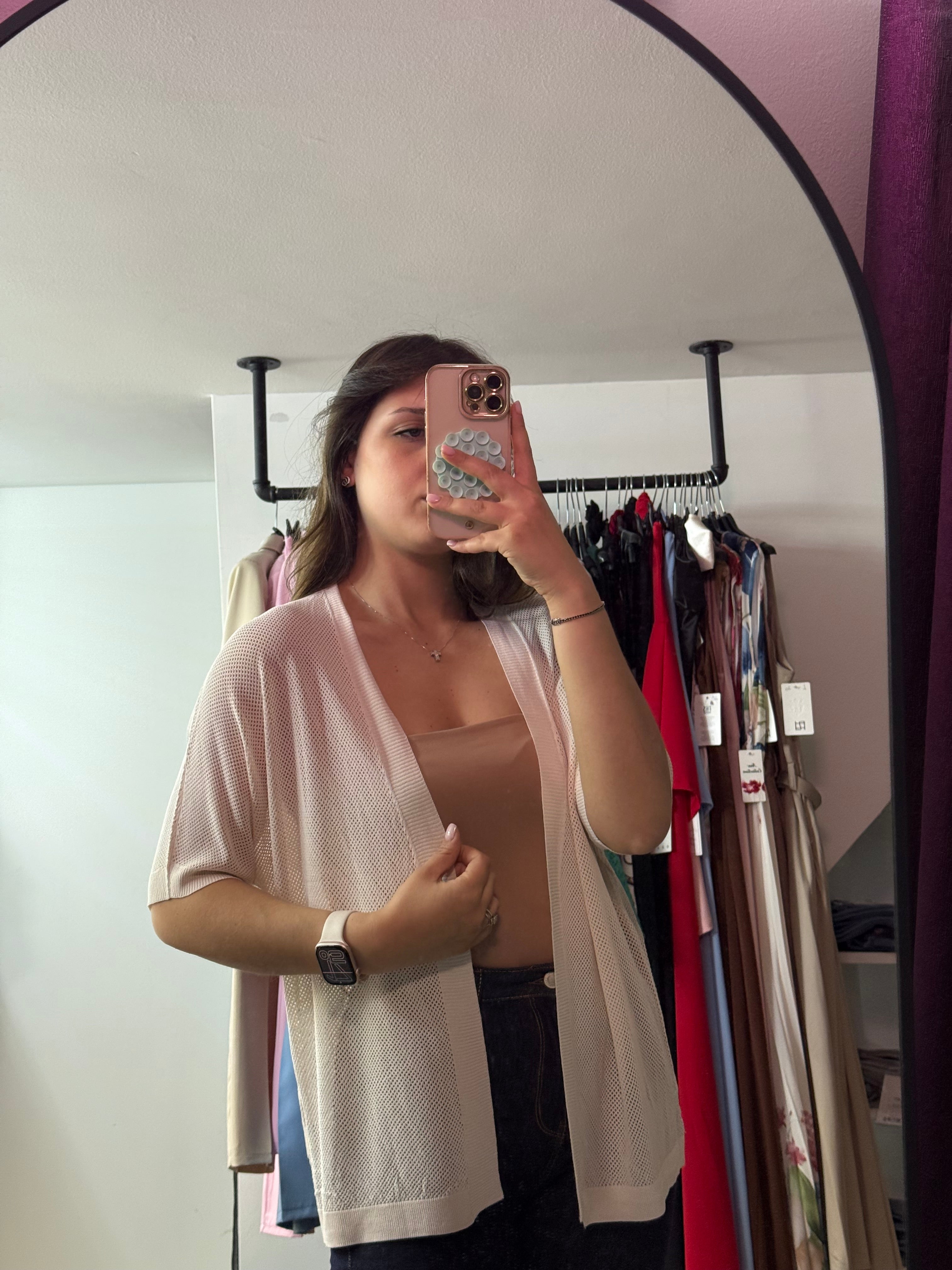 TR519 Cardigan Microrete over