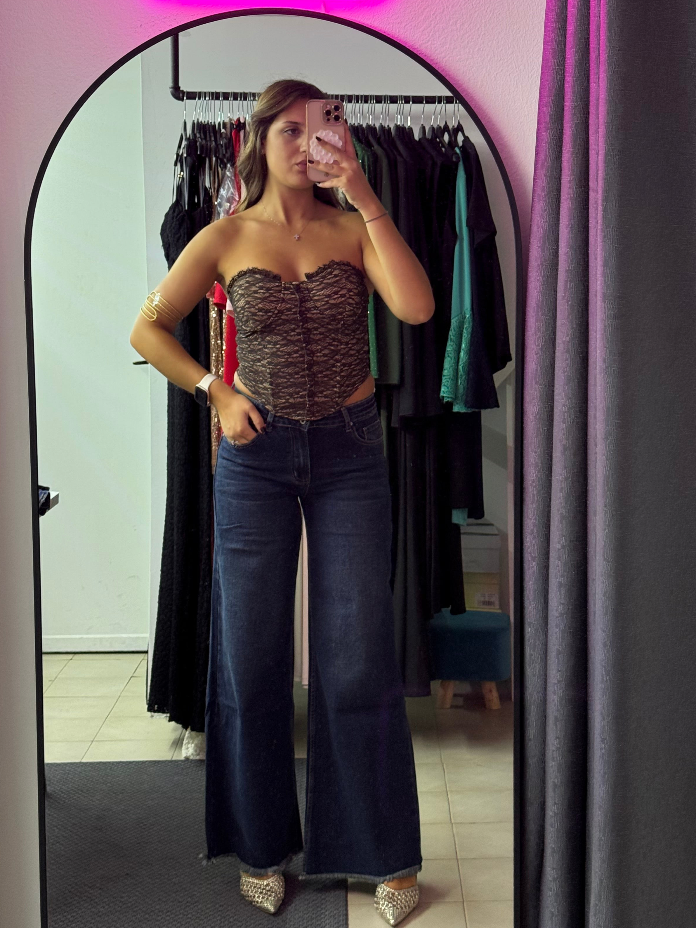 L1005 Jeans Farfalla