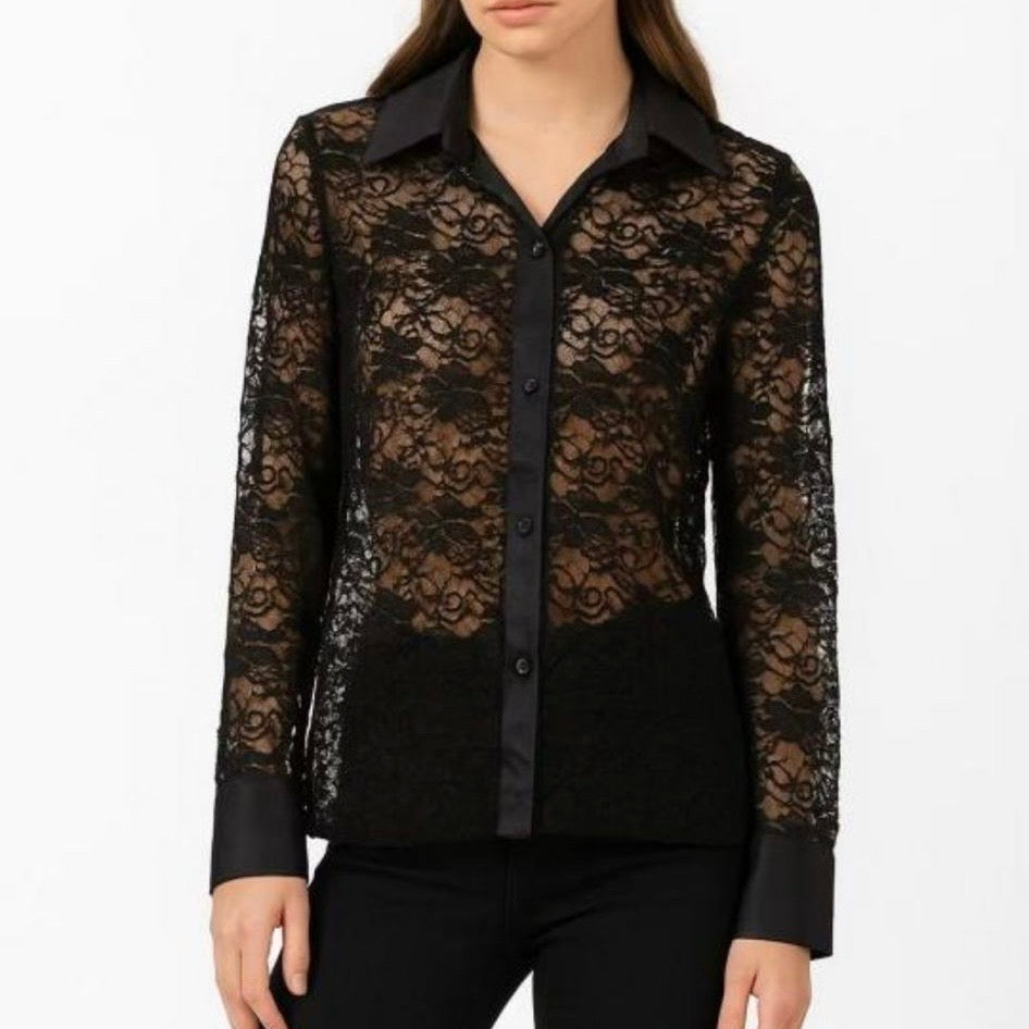38676 Camicia pizzo