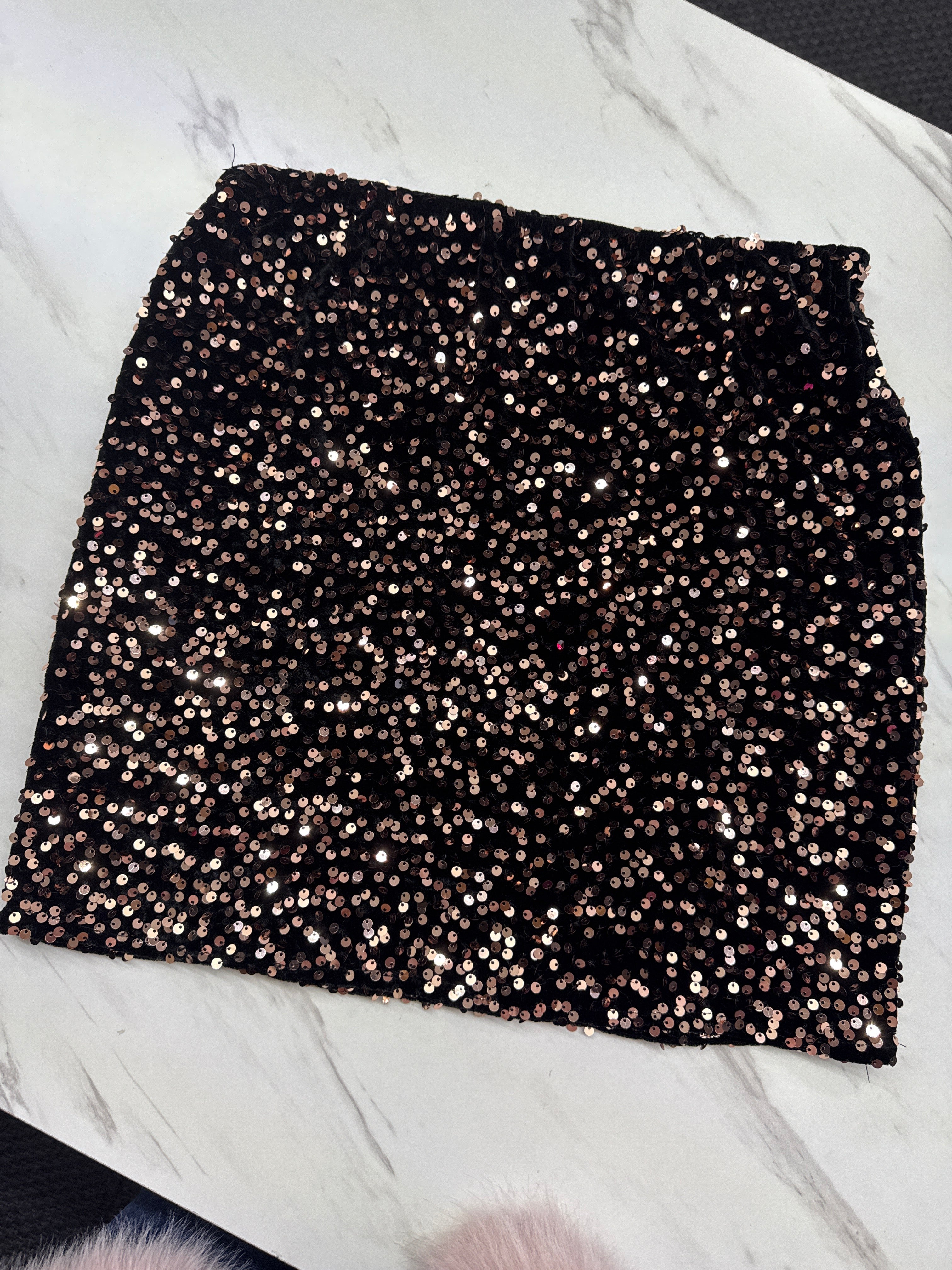 1026 Mini Gonna paillettes