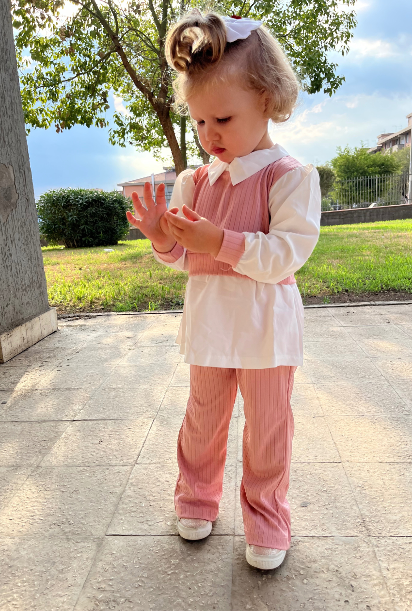Coordinato Pink bimba