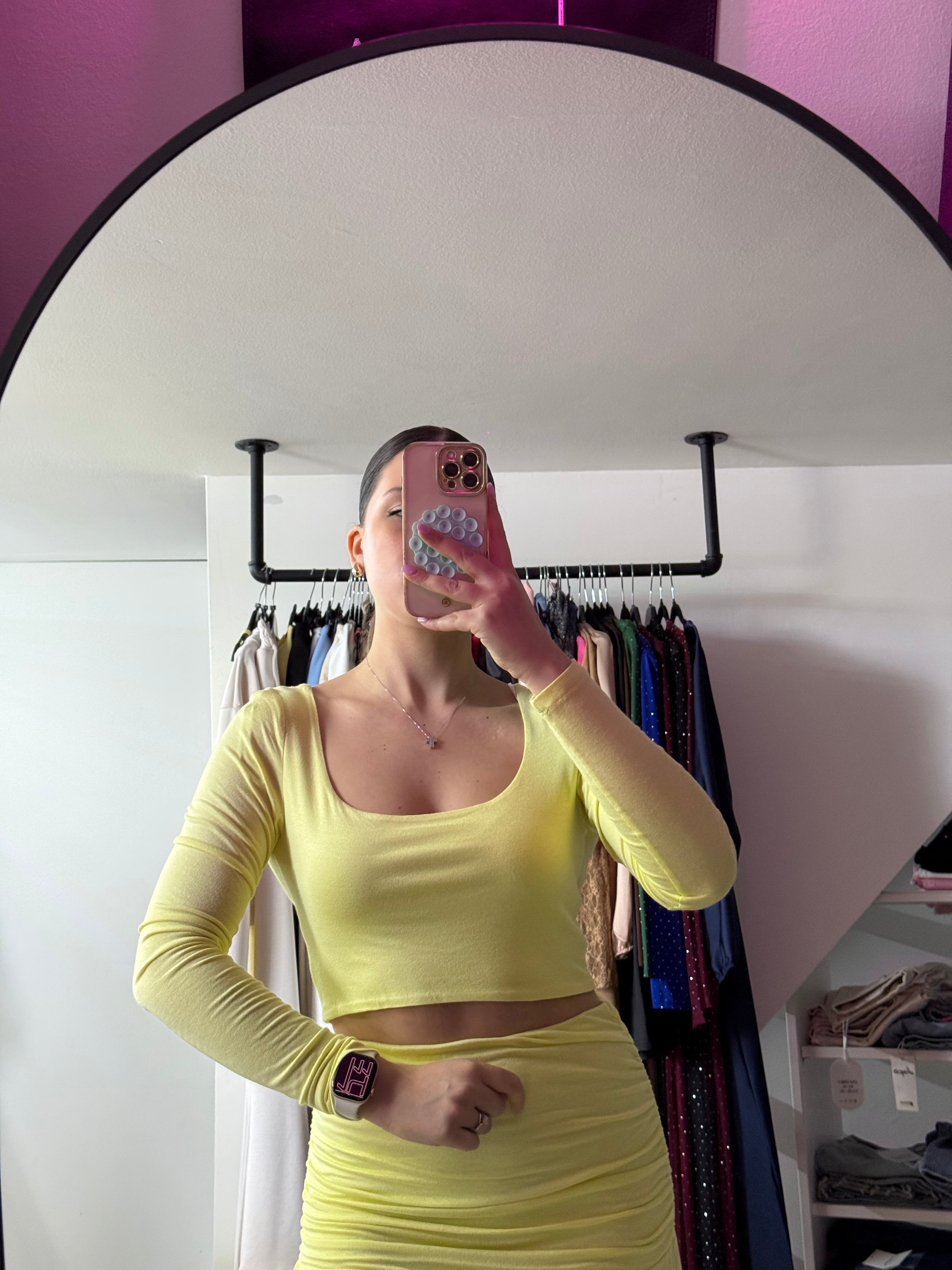 2514 Maglia crop Joker  by Lumina