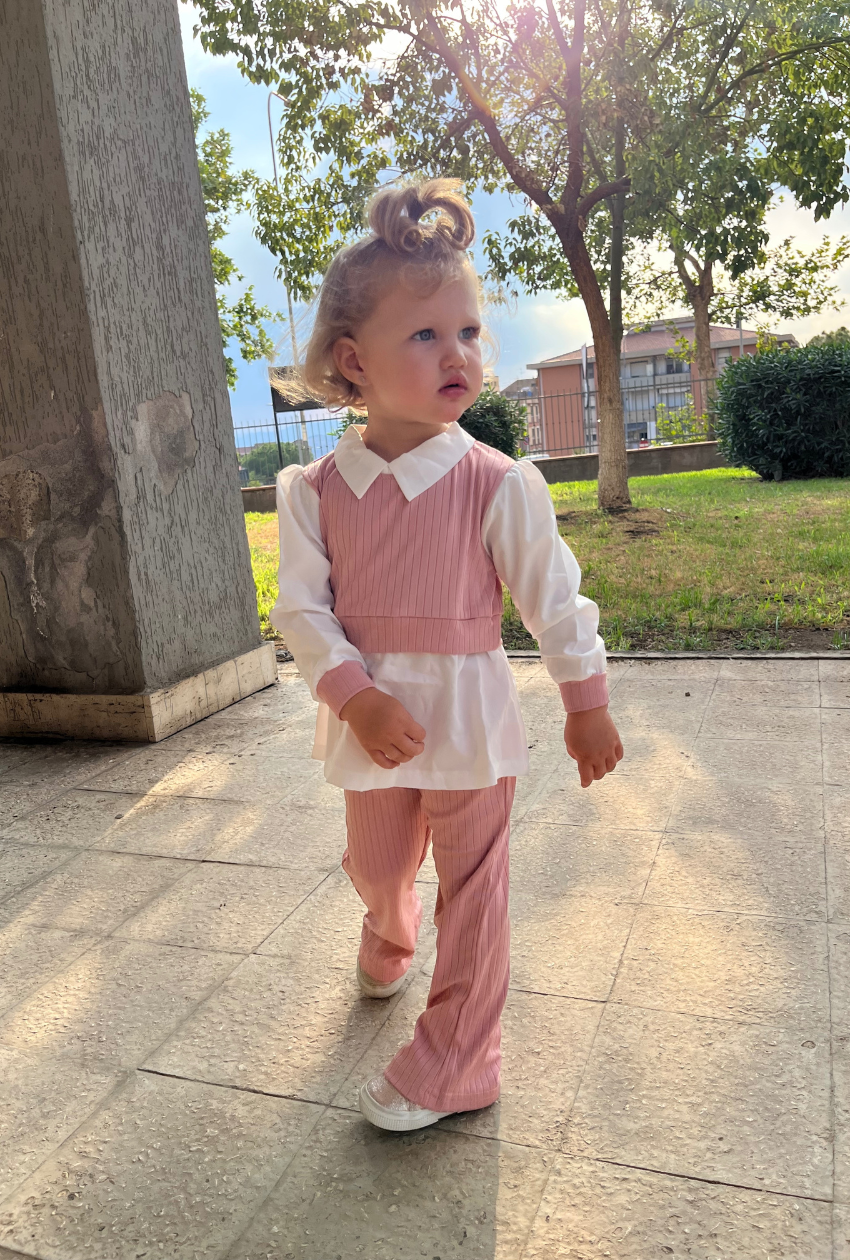 Coordinato Pink bimba