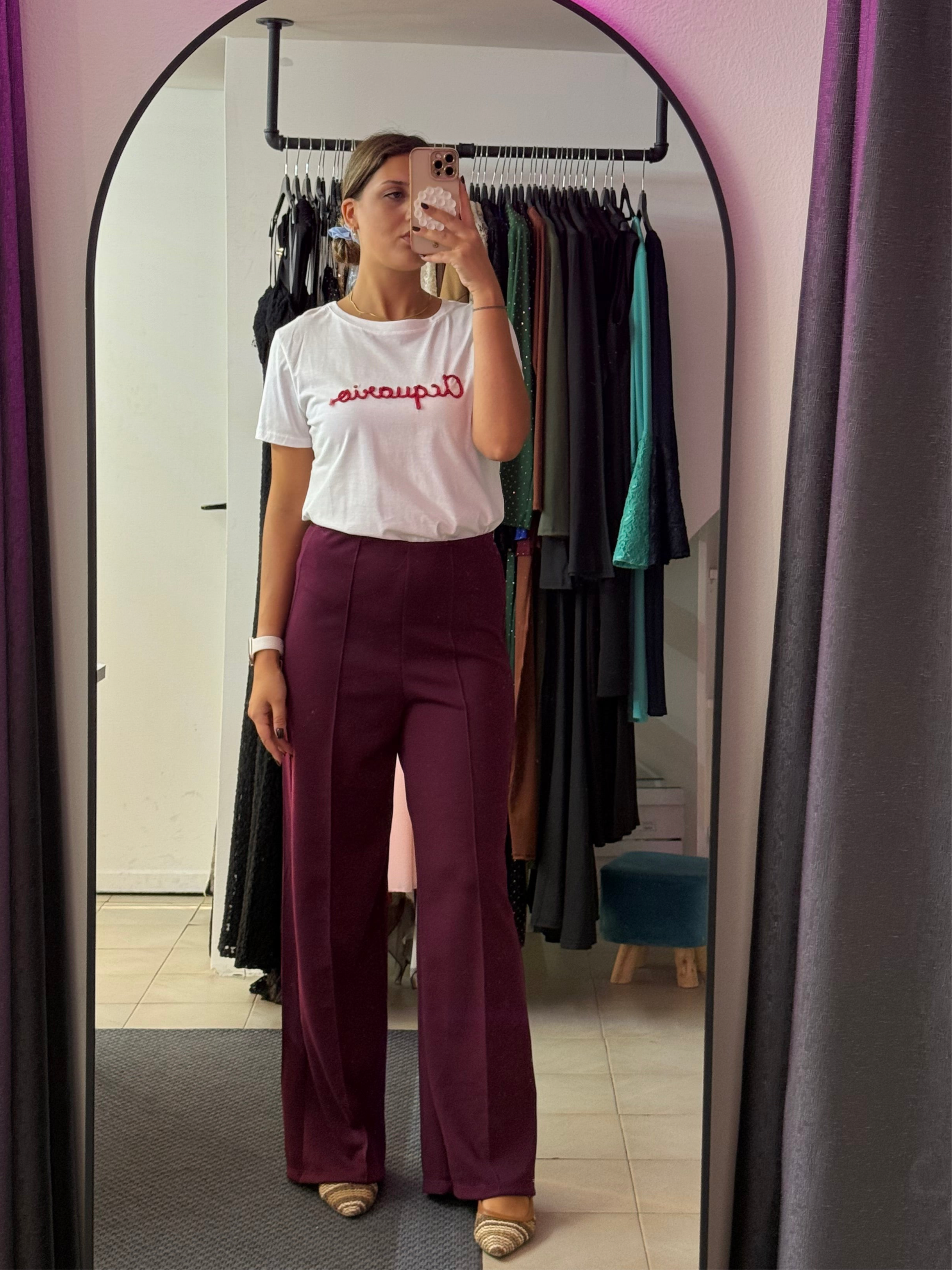 22025 Pantalone Viola