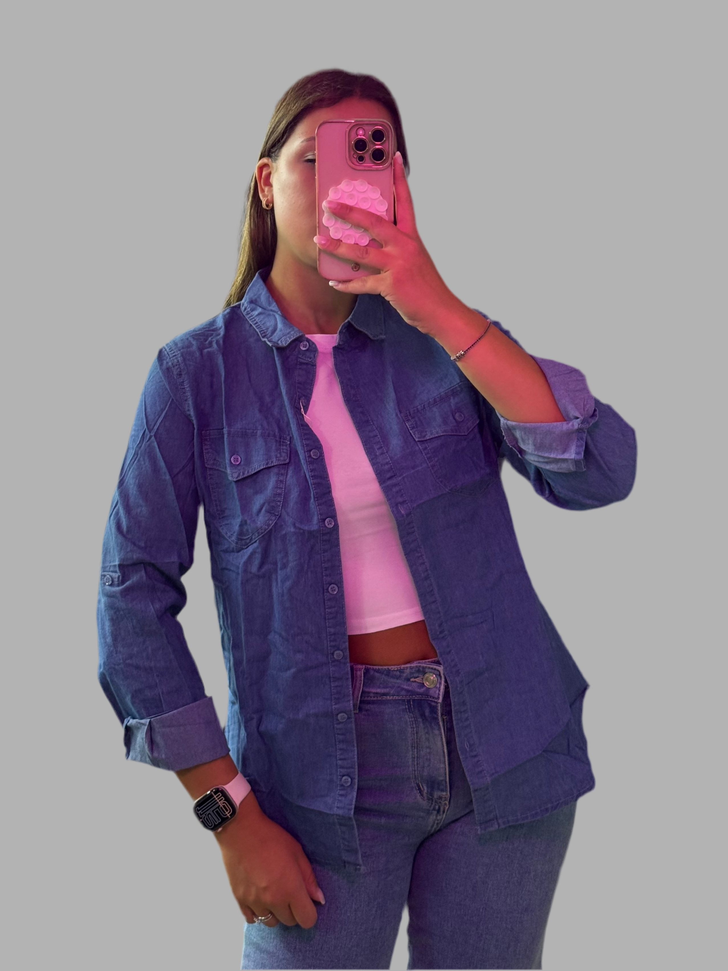 8518 Camicia jeans