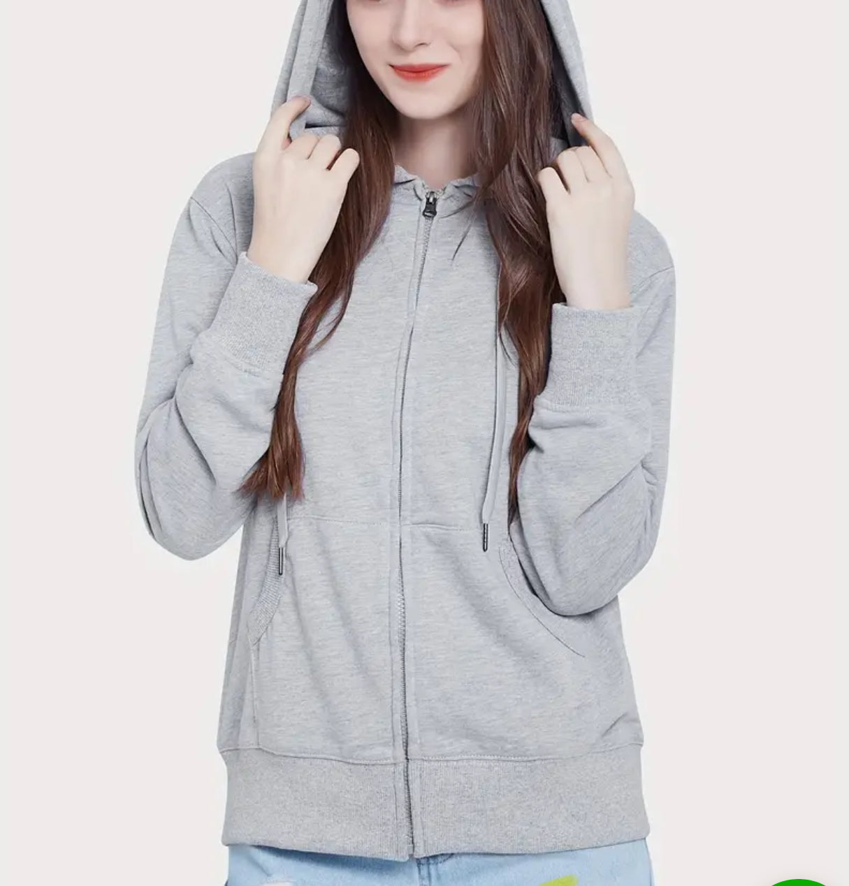 A008-2 Felpa con zip
