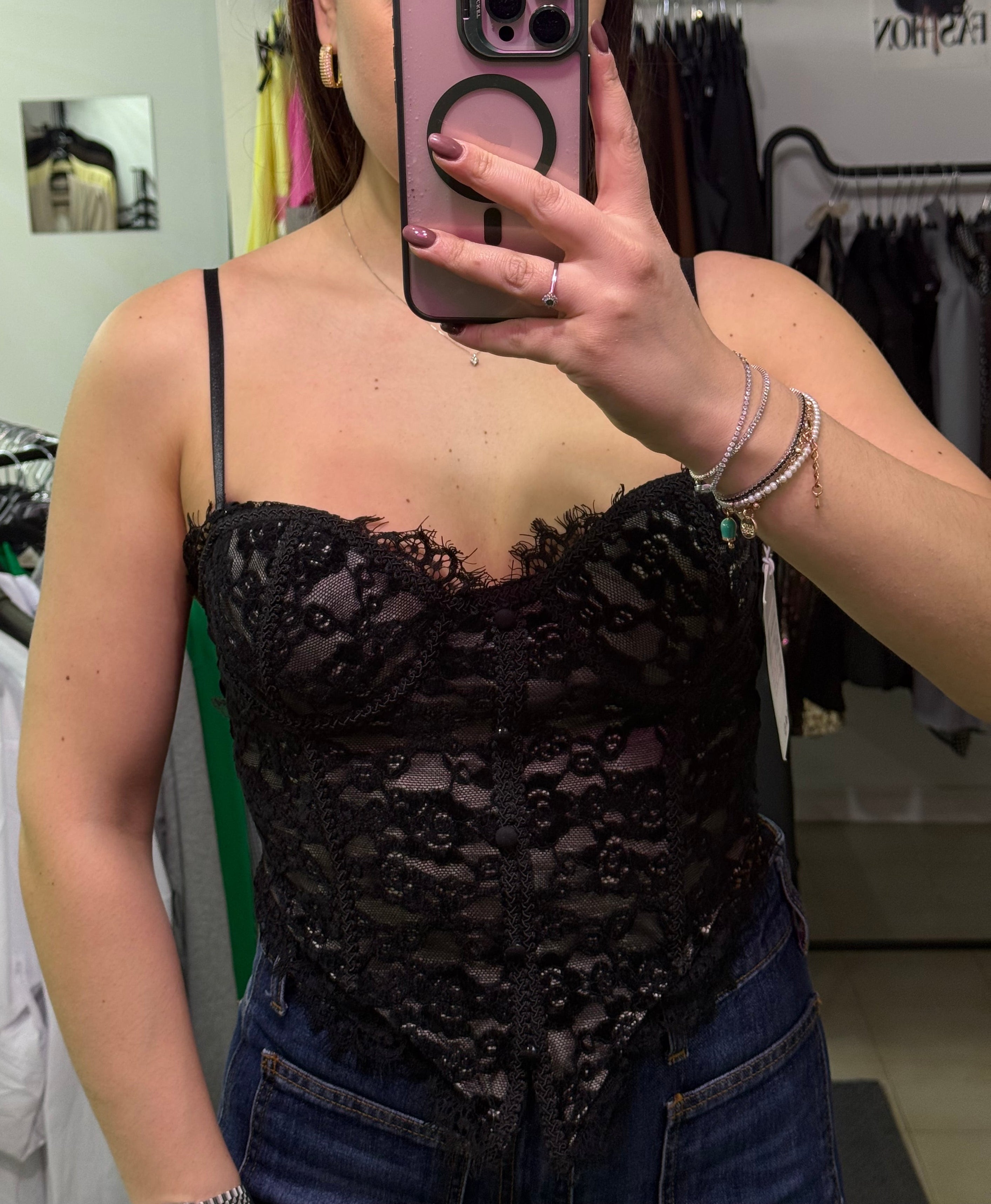 TR5006 Corsetto Pizzo