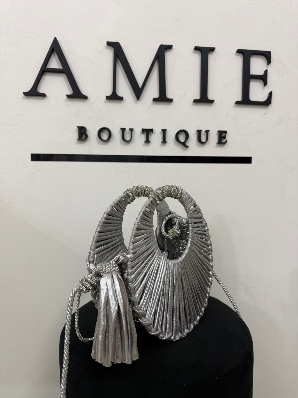 Moon bag SILVER