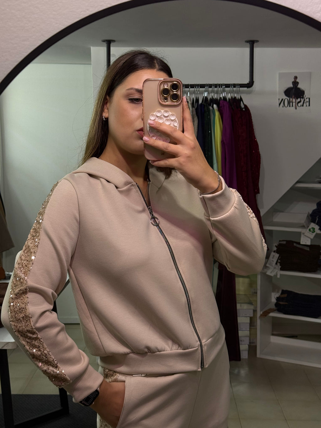 21174 Coord Luxury Crema