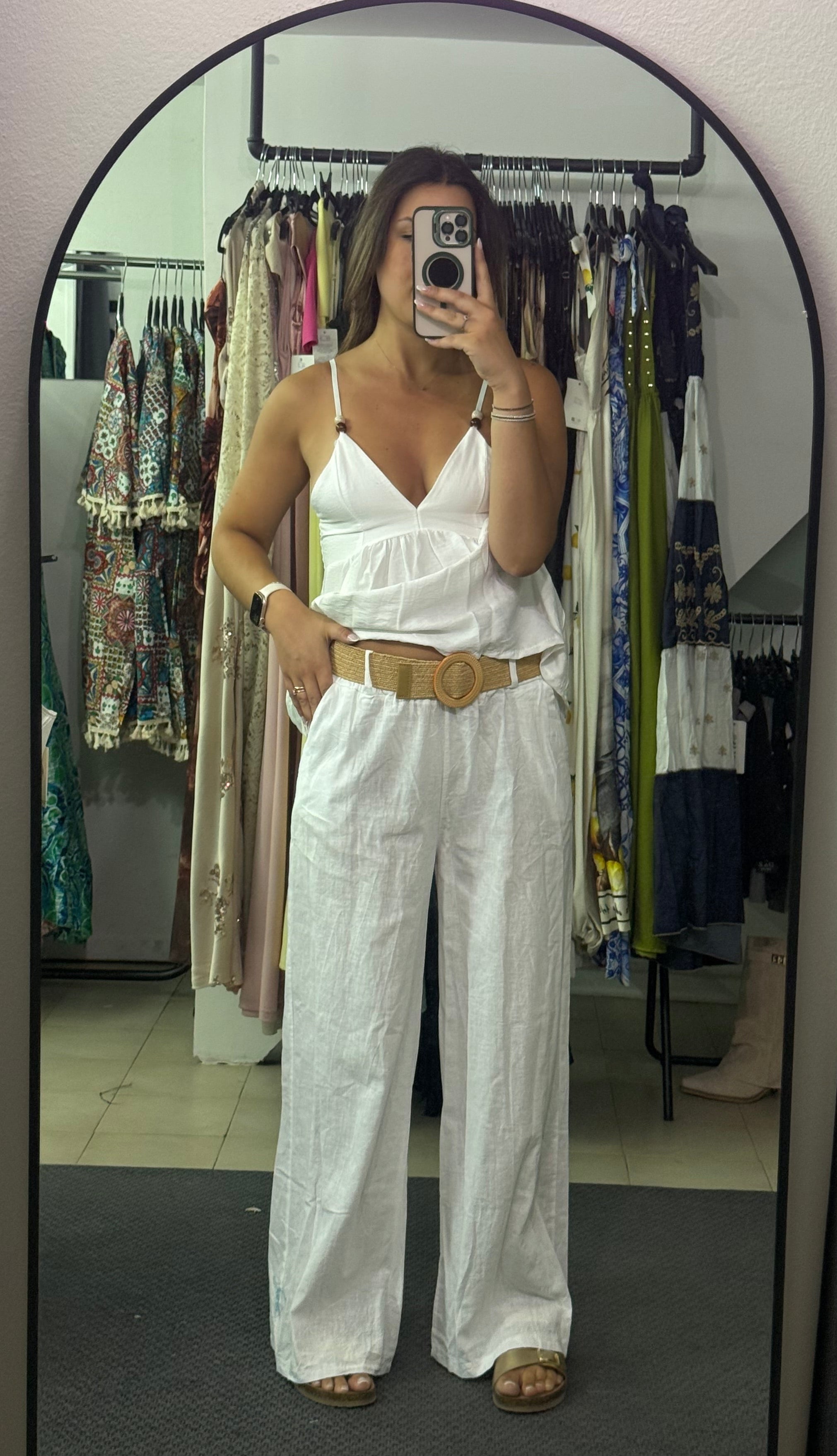Pantalone Sea lino