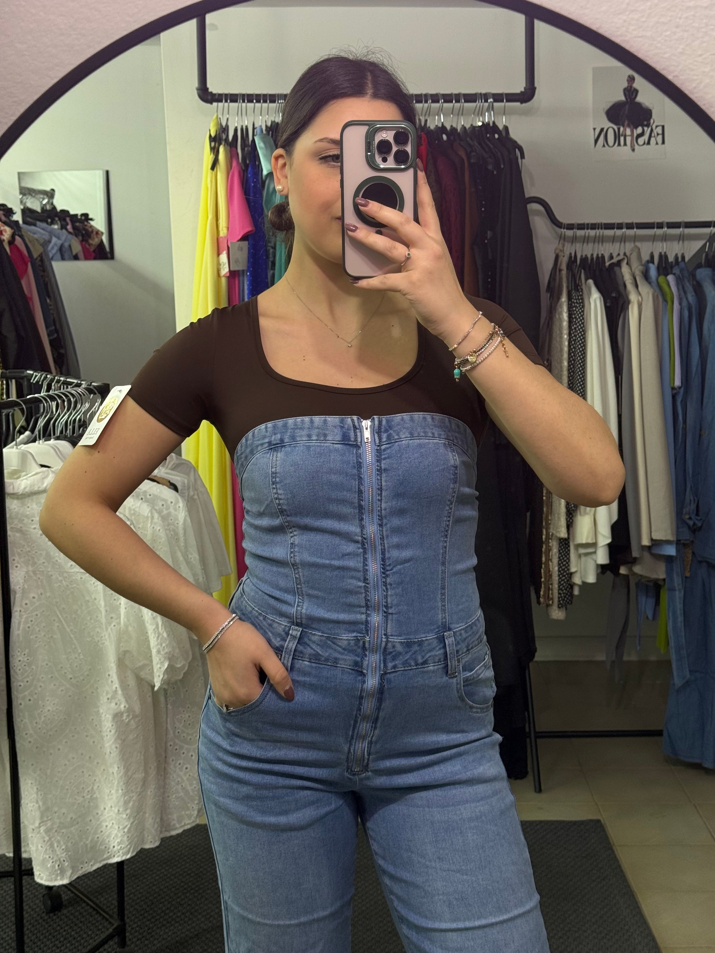 Tuta jeans Polly  9879