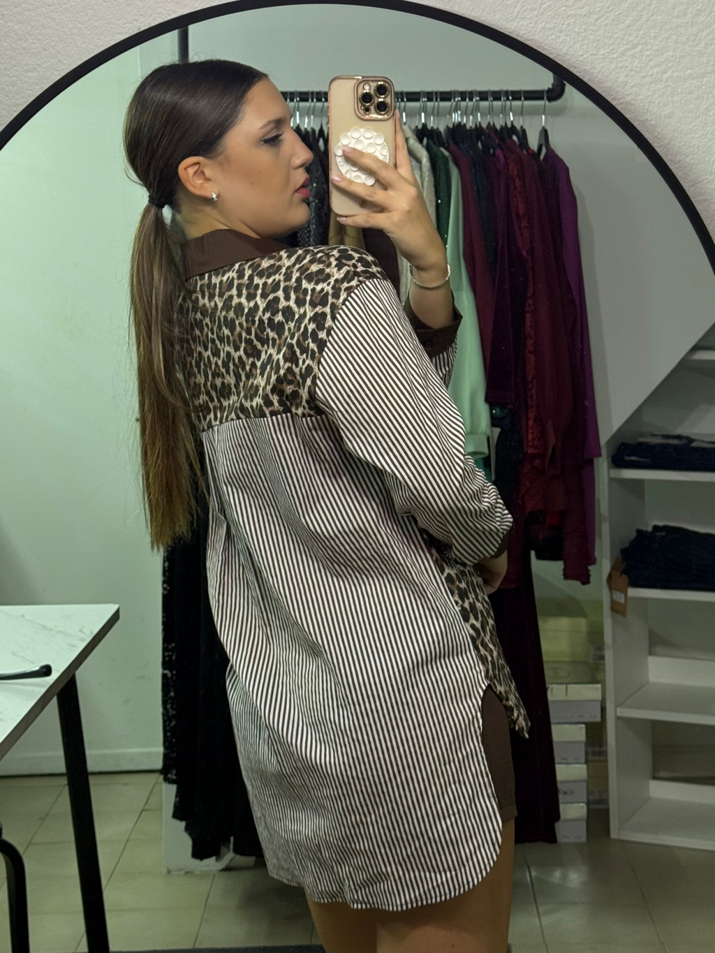 25692 Camicia Animalier