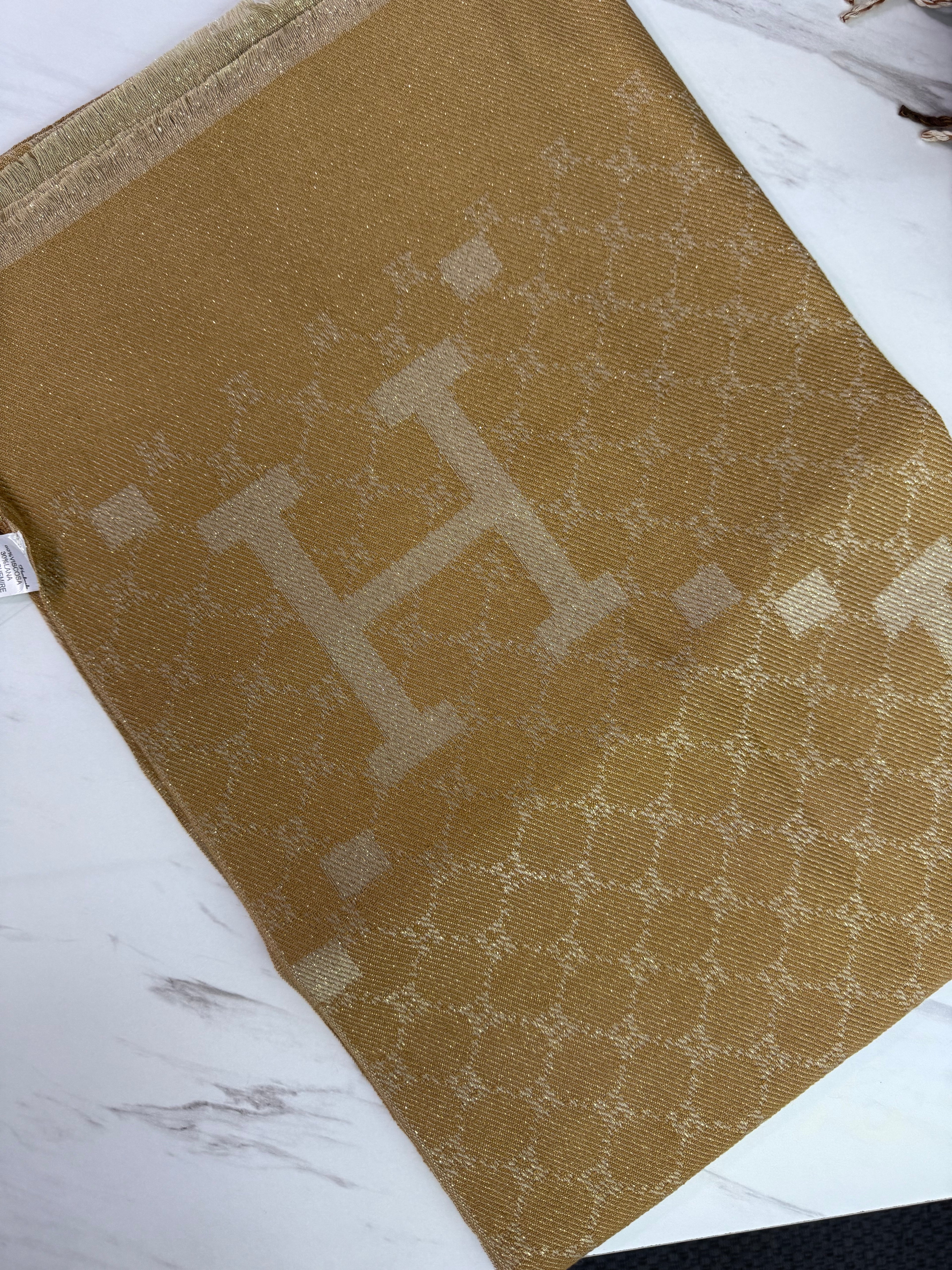 Sciarpa Hermès lurex