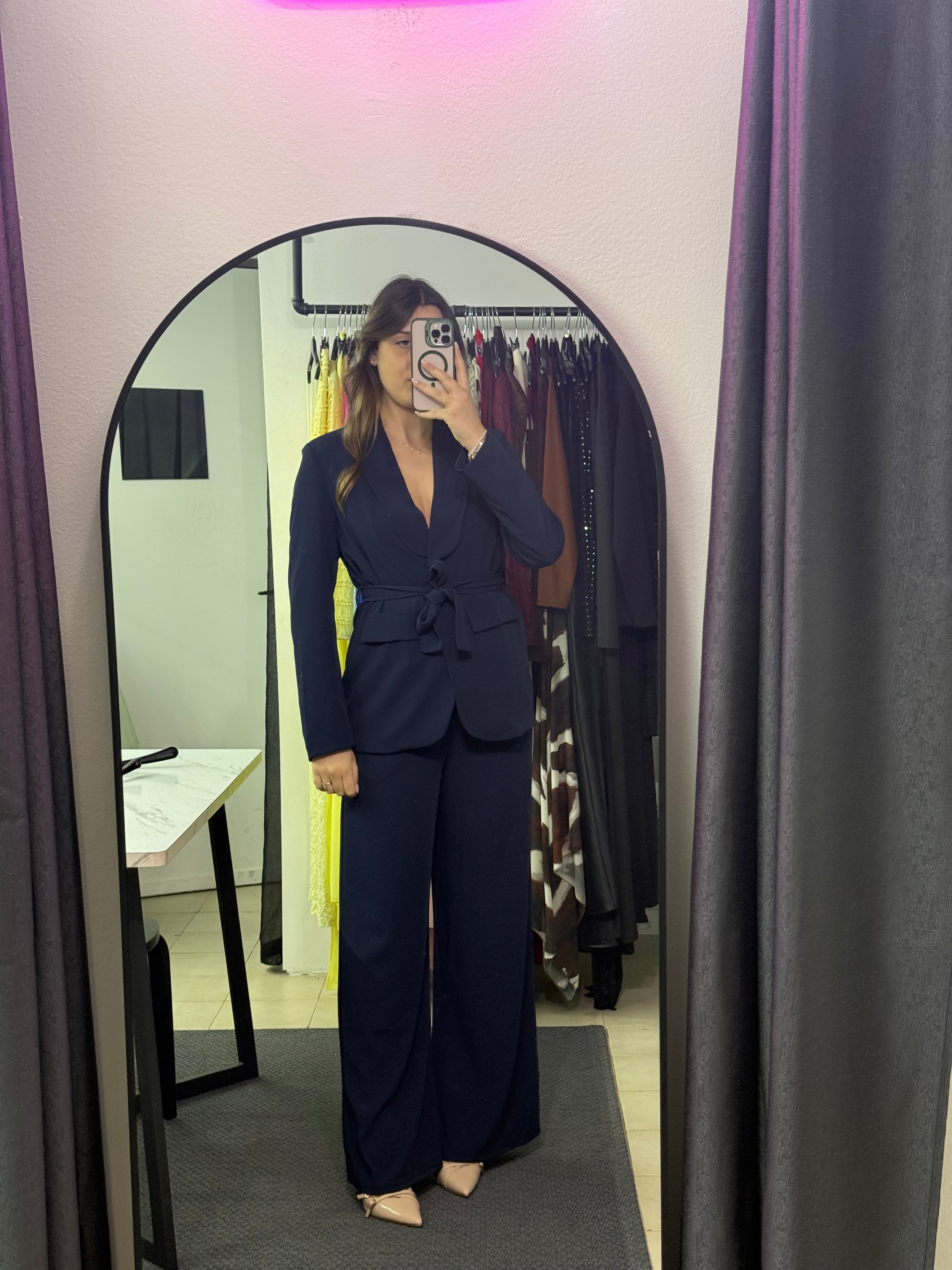 Tailleur Morgana blazer nodo