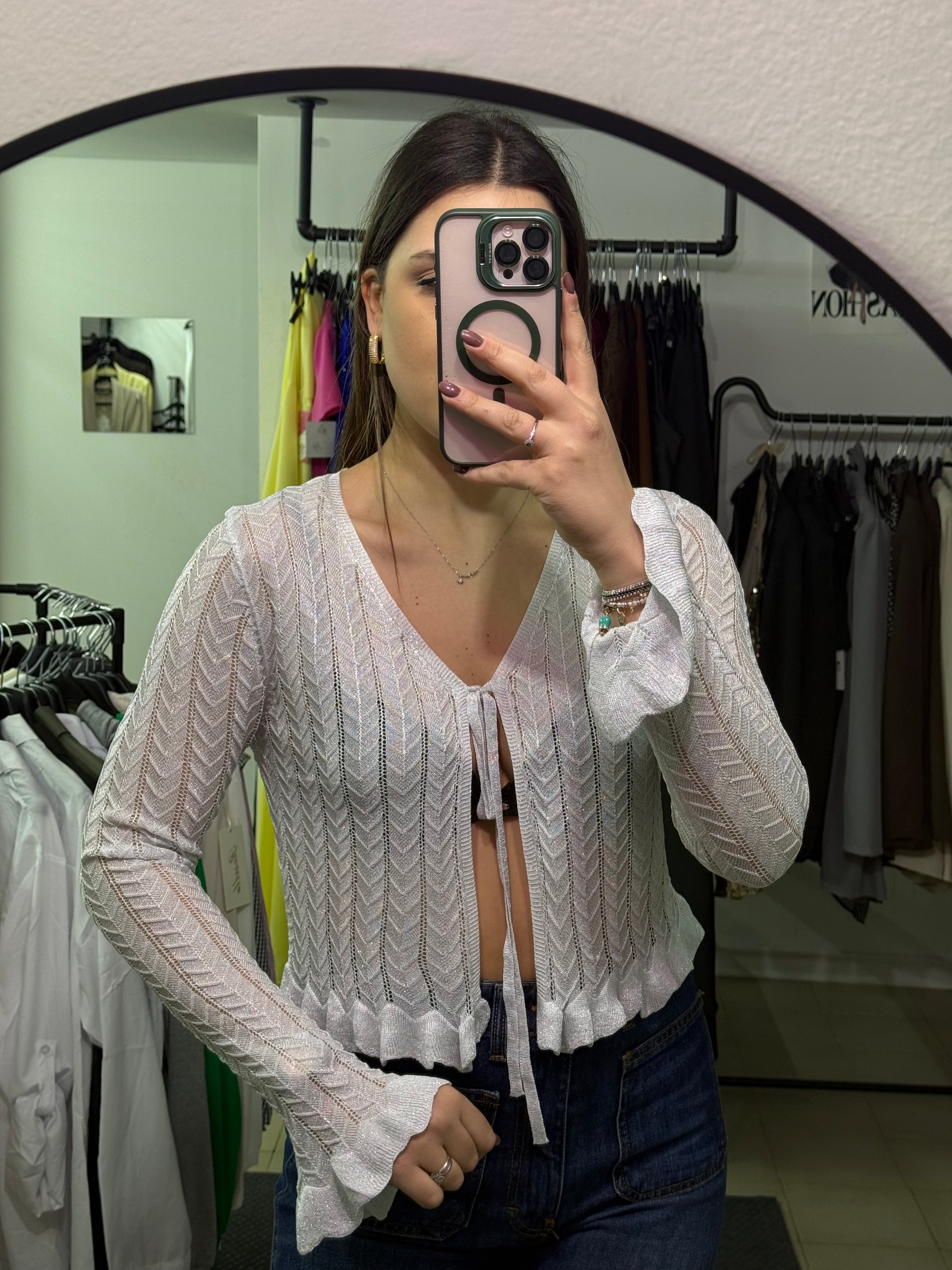 6129 Cardigan Lurex