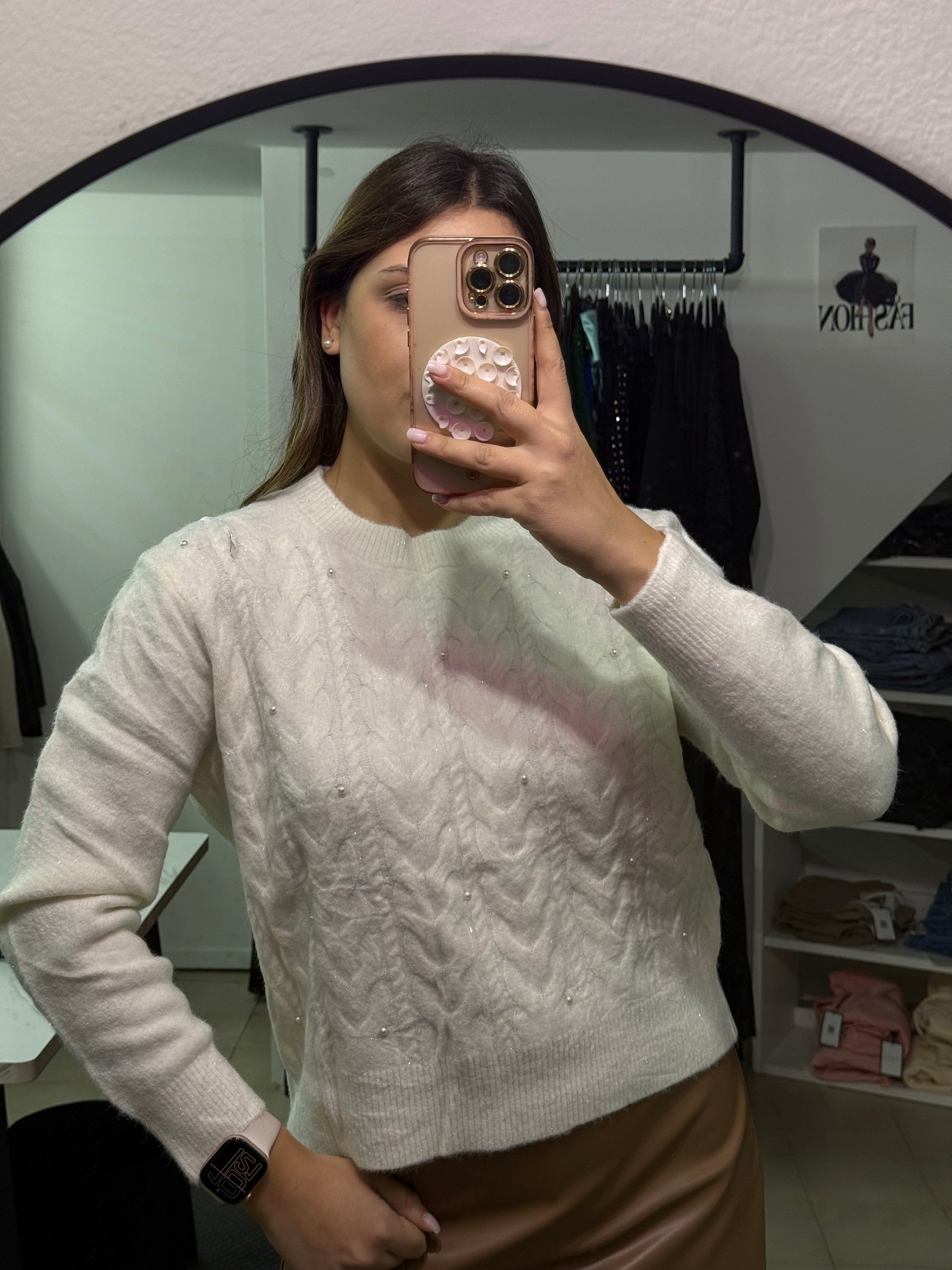 HM-320 Maglione Perla