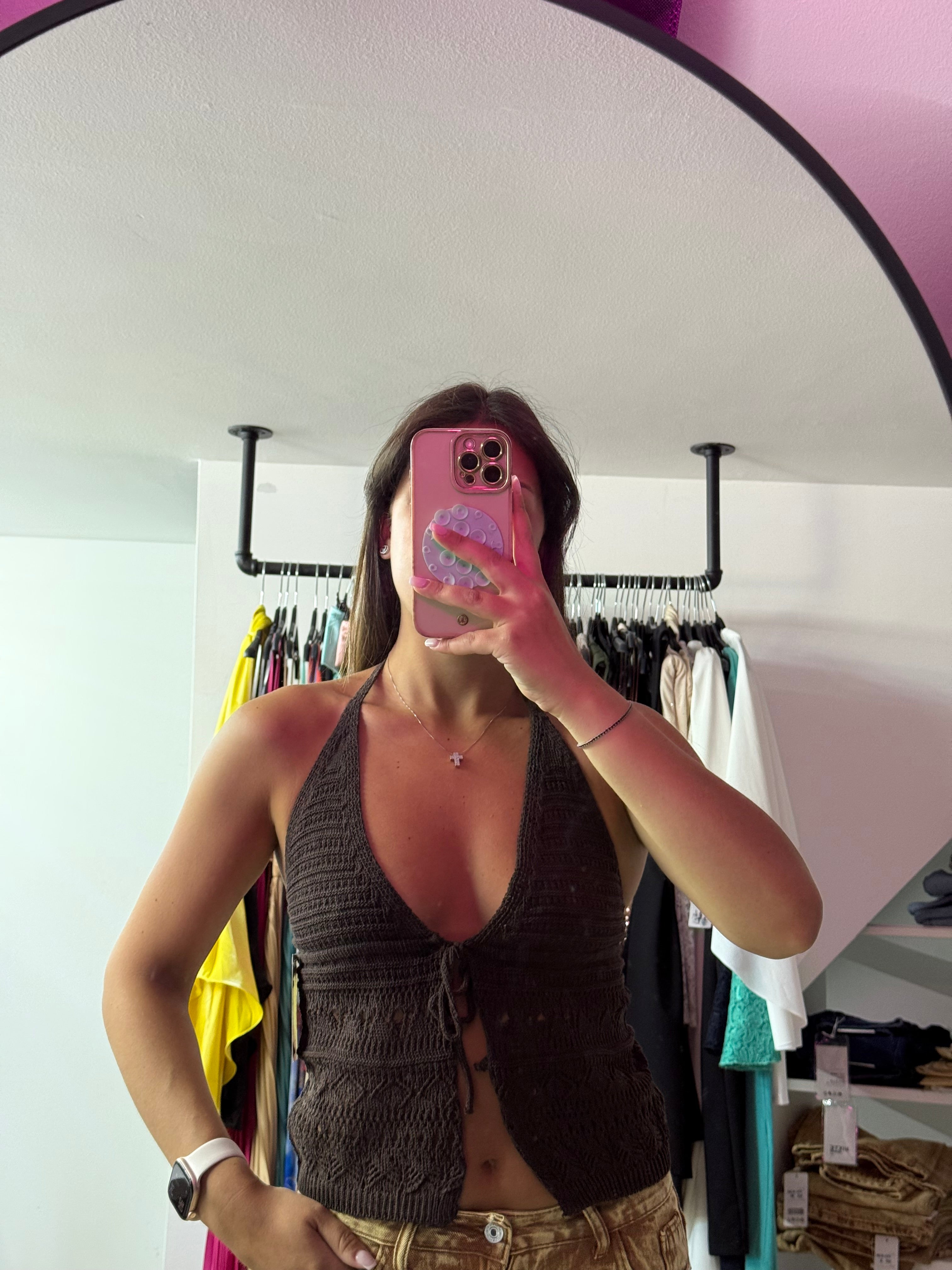 2886 Top Dolly macramé