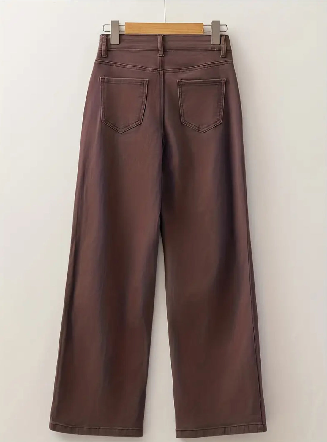 L6009 Jeans Marrone