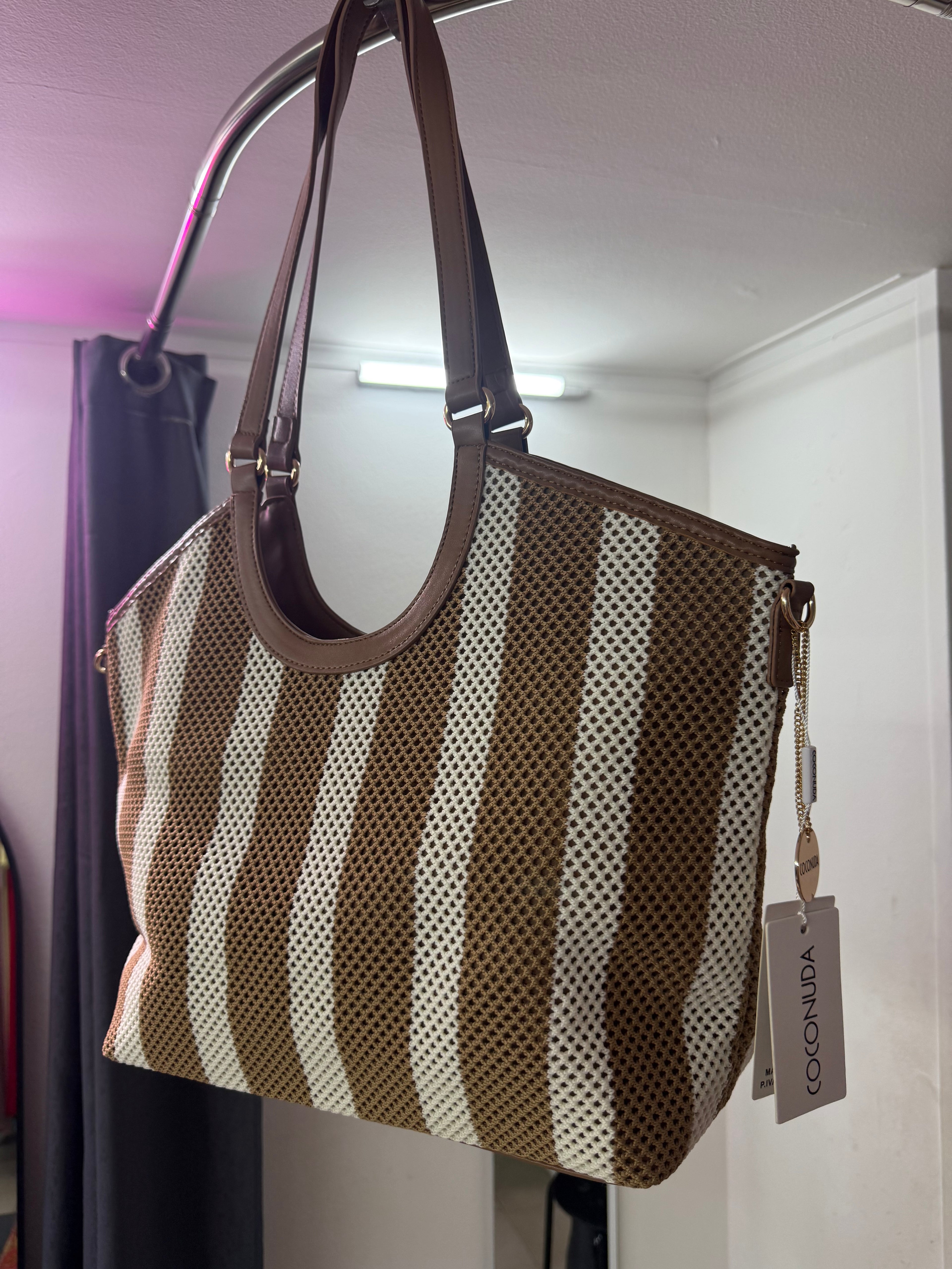 16041 Shopper bag bicolore