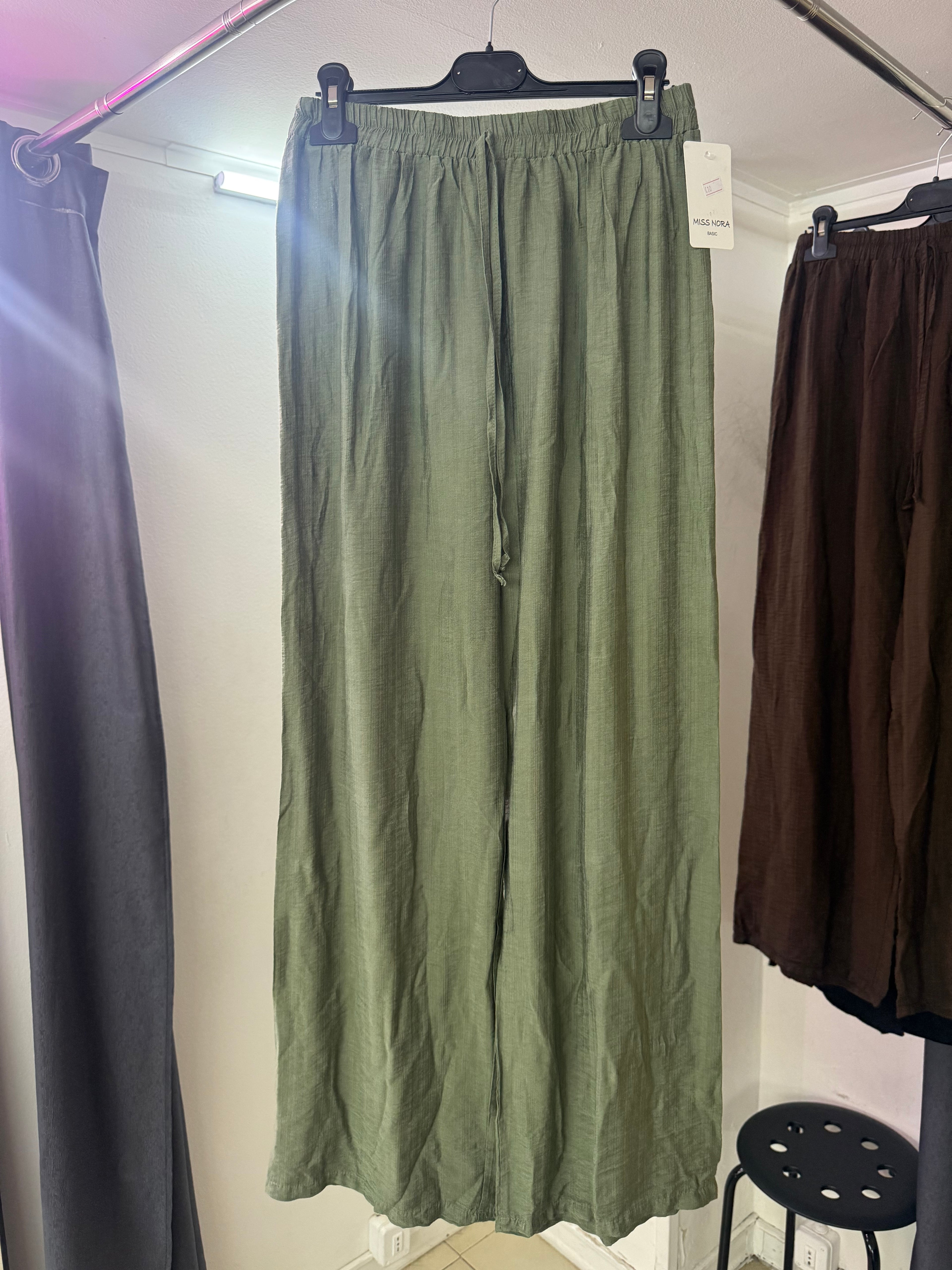 2501 Pantalone misto lino