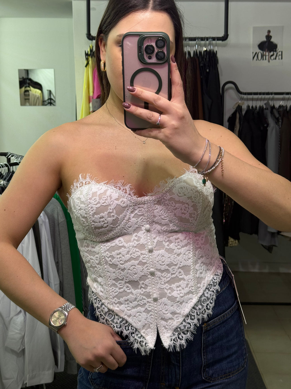 TR5006 Corsetto Pizzo