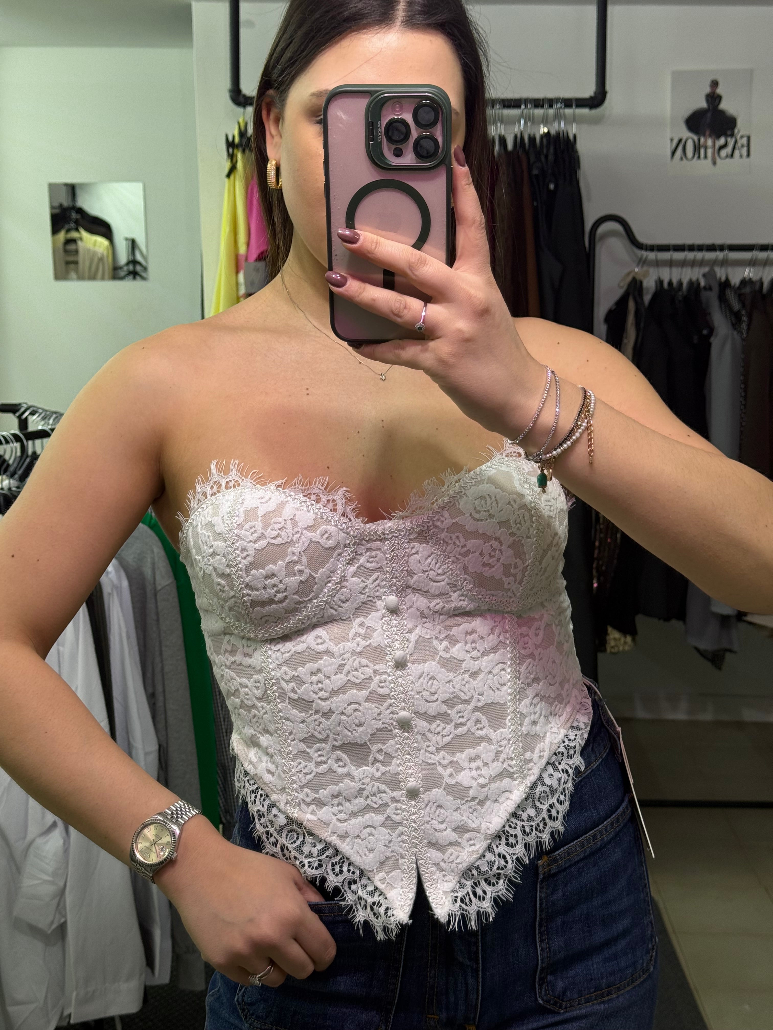 TR5006 Corsetto Pizzo