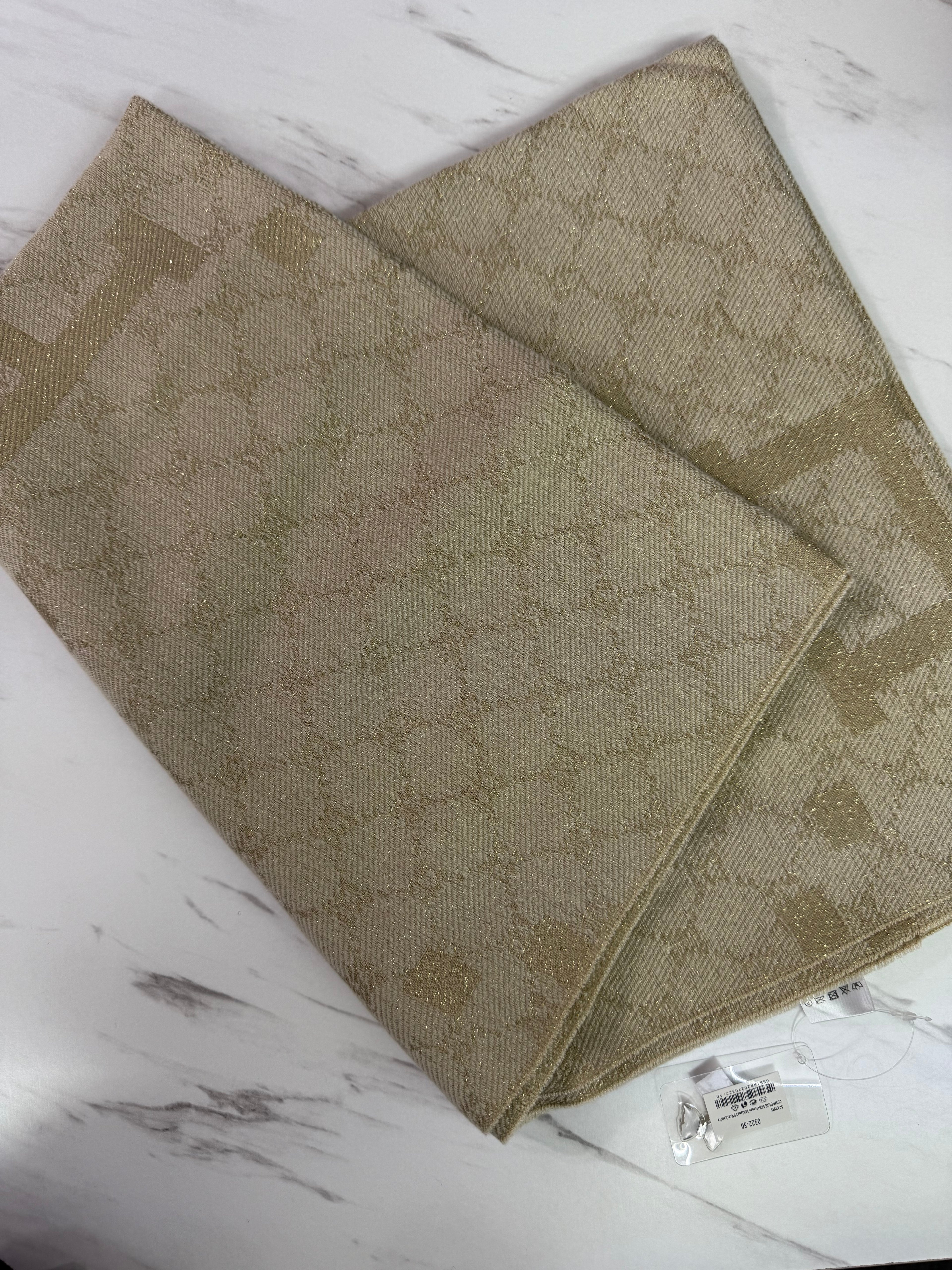 Sciarpa Hermès lurex