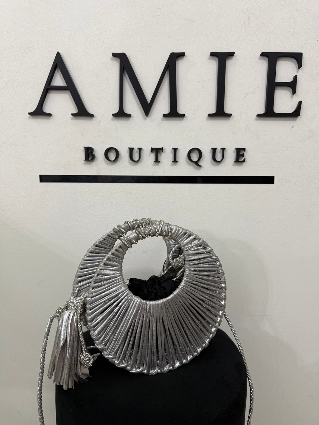 Moon bag SILVER
