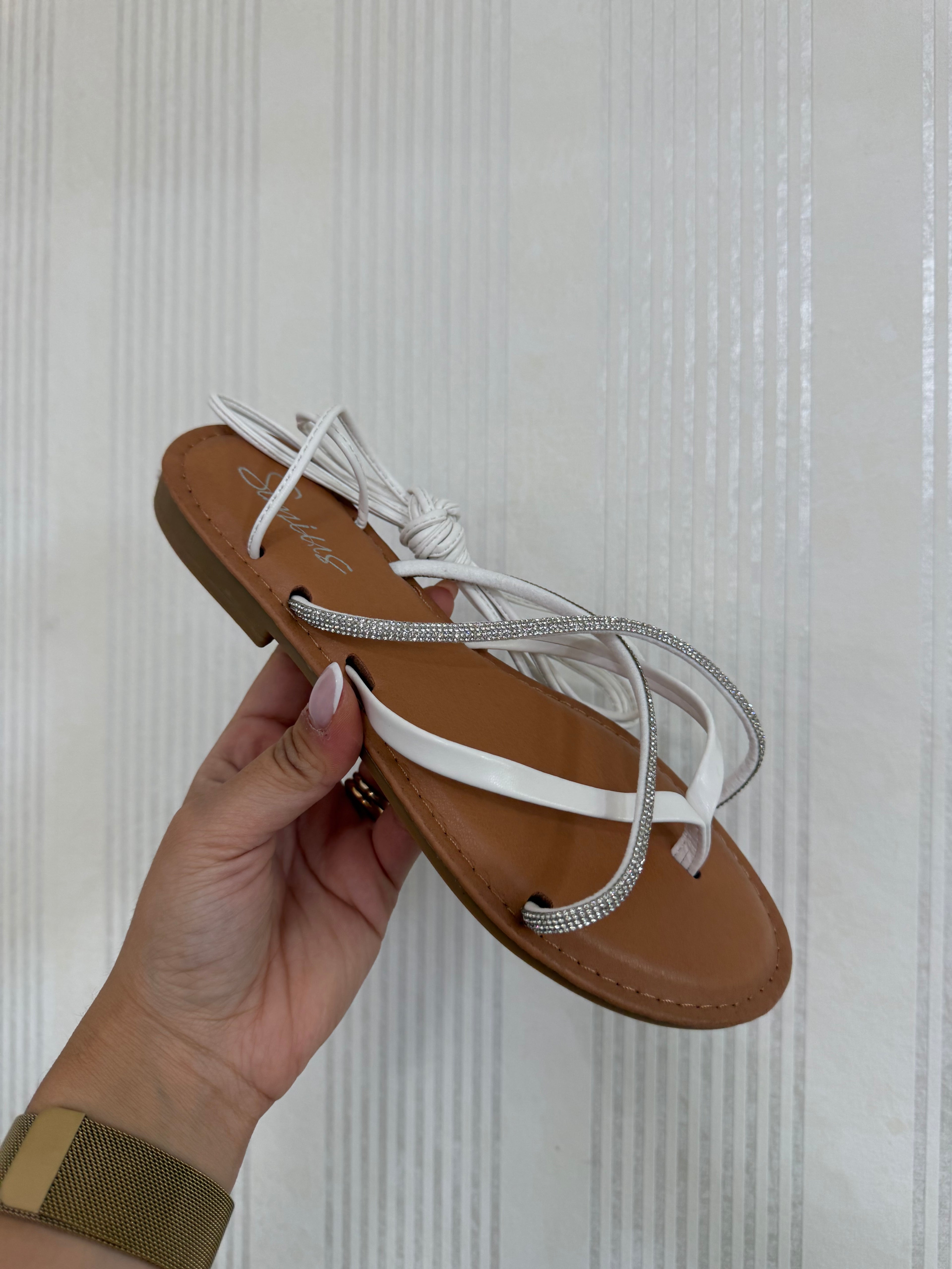 Sandalo Schiava White C817
