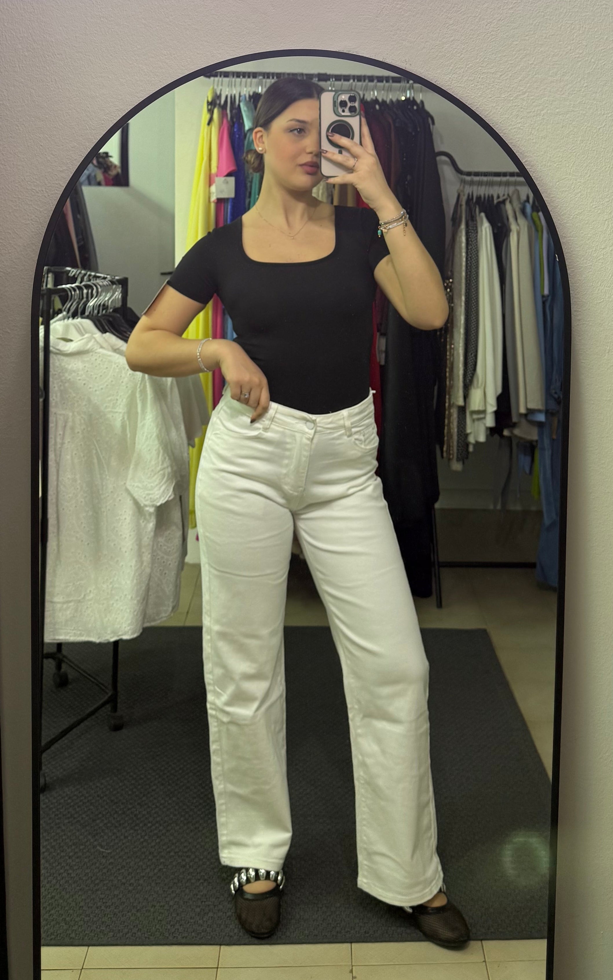 Jeans wide leg Bianca  FX-9198