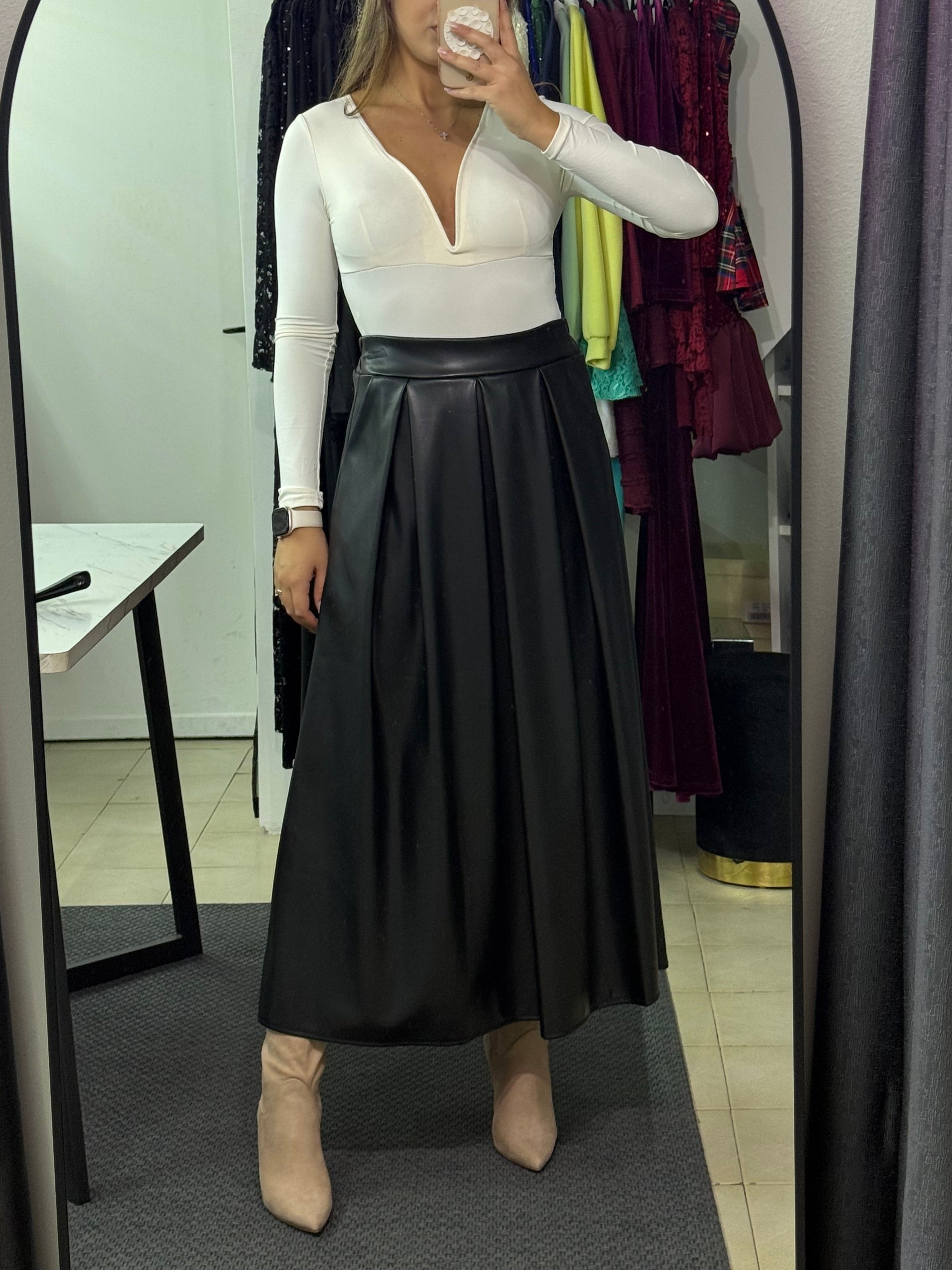 67062 Gonna Ecopelle Diva