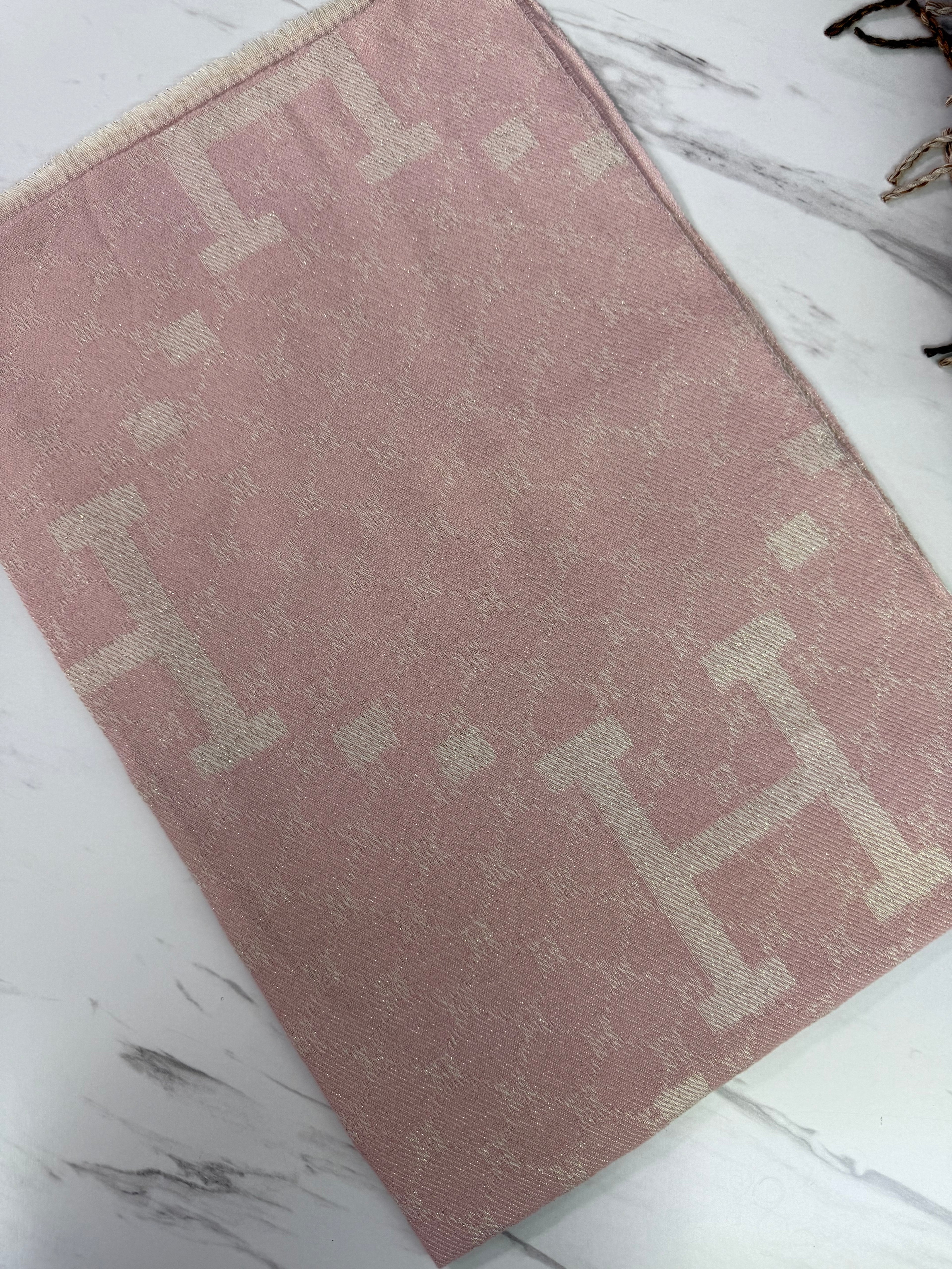 Sciarpa Hermès lurex