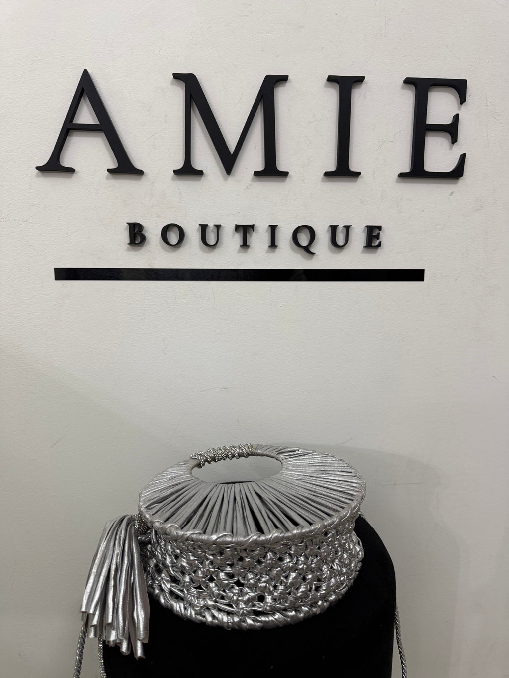 Moon bag SILVER