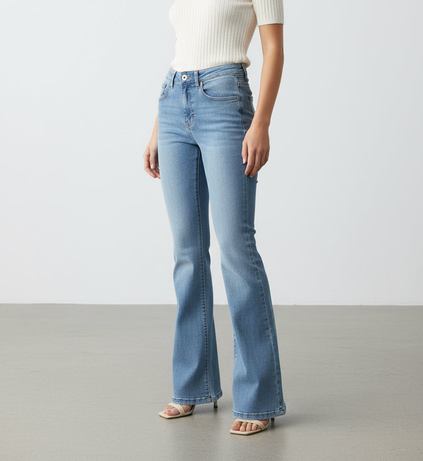 2279 Jeans zampa chiaro