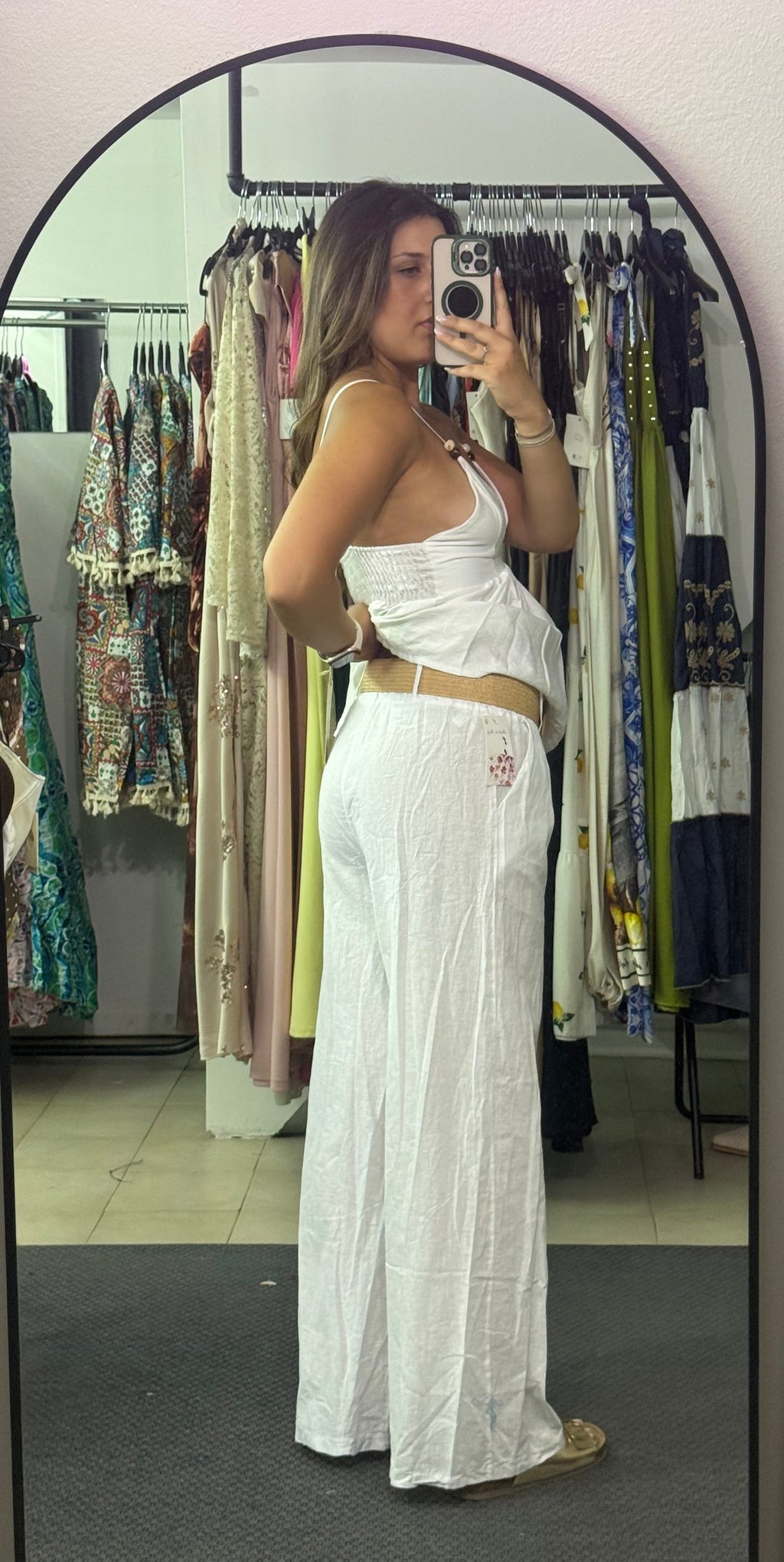 Pantalone Sea lino