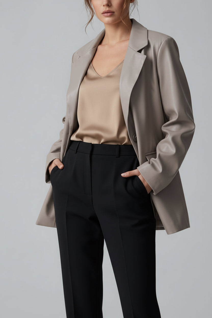 Blazer Over ecopelle