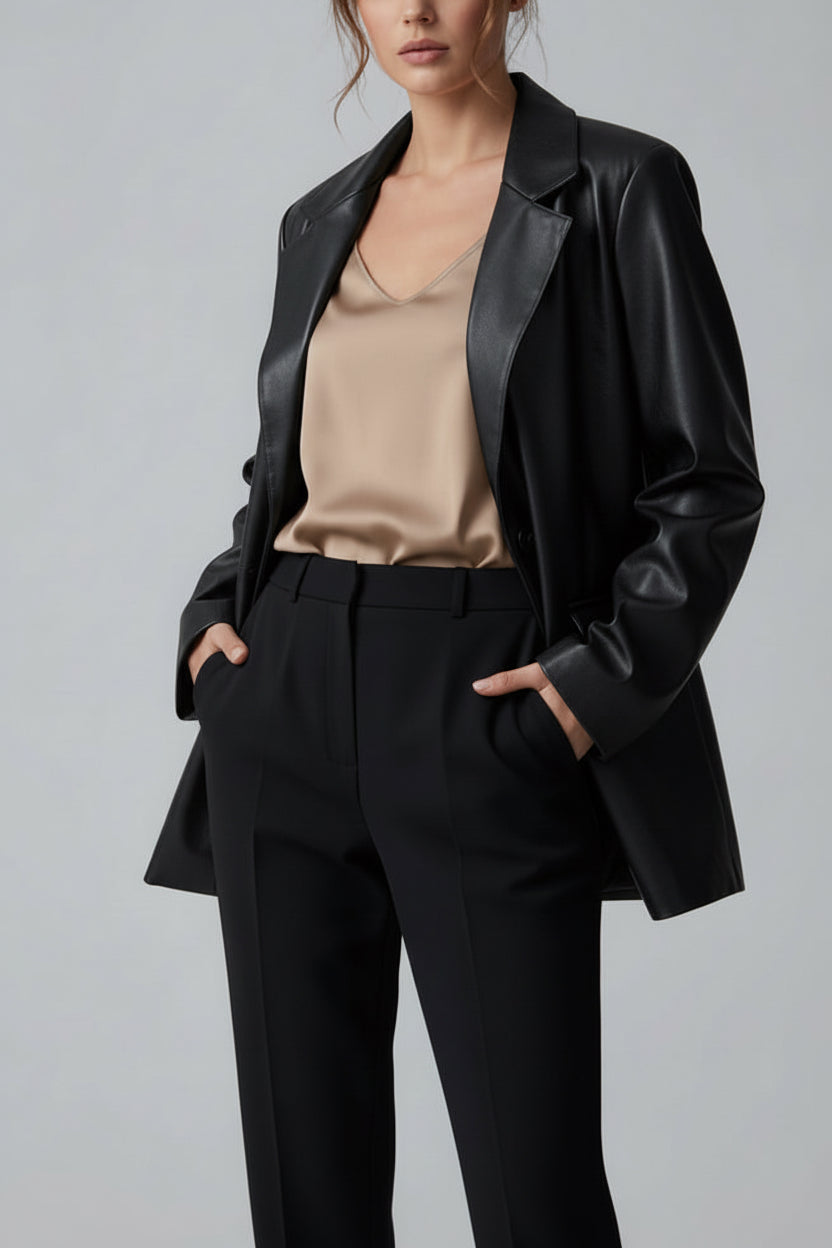 Blazer Over ecopelle