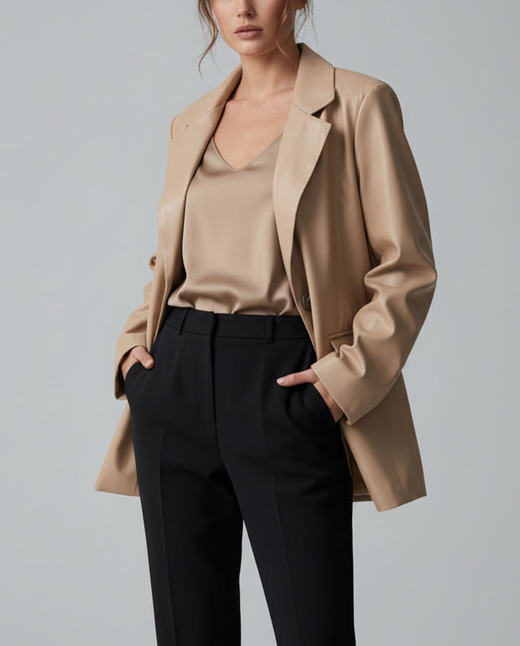 Blazer Over ecopelle