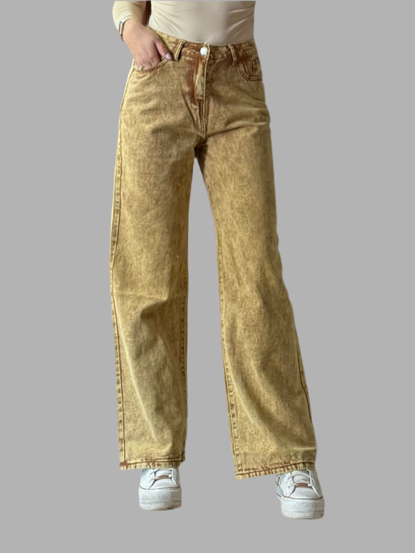 8966 Jeans Sabbia