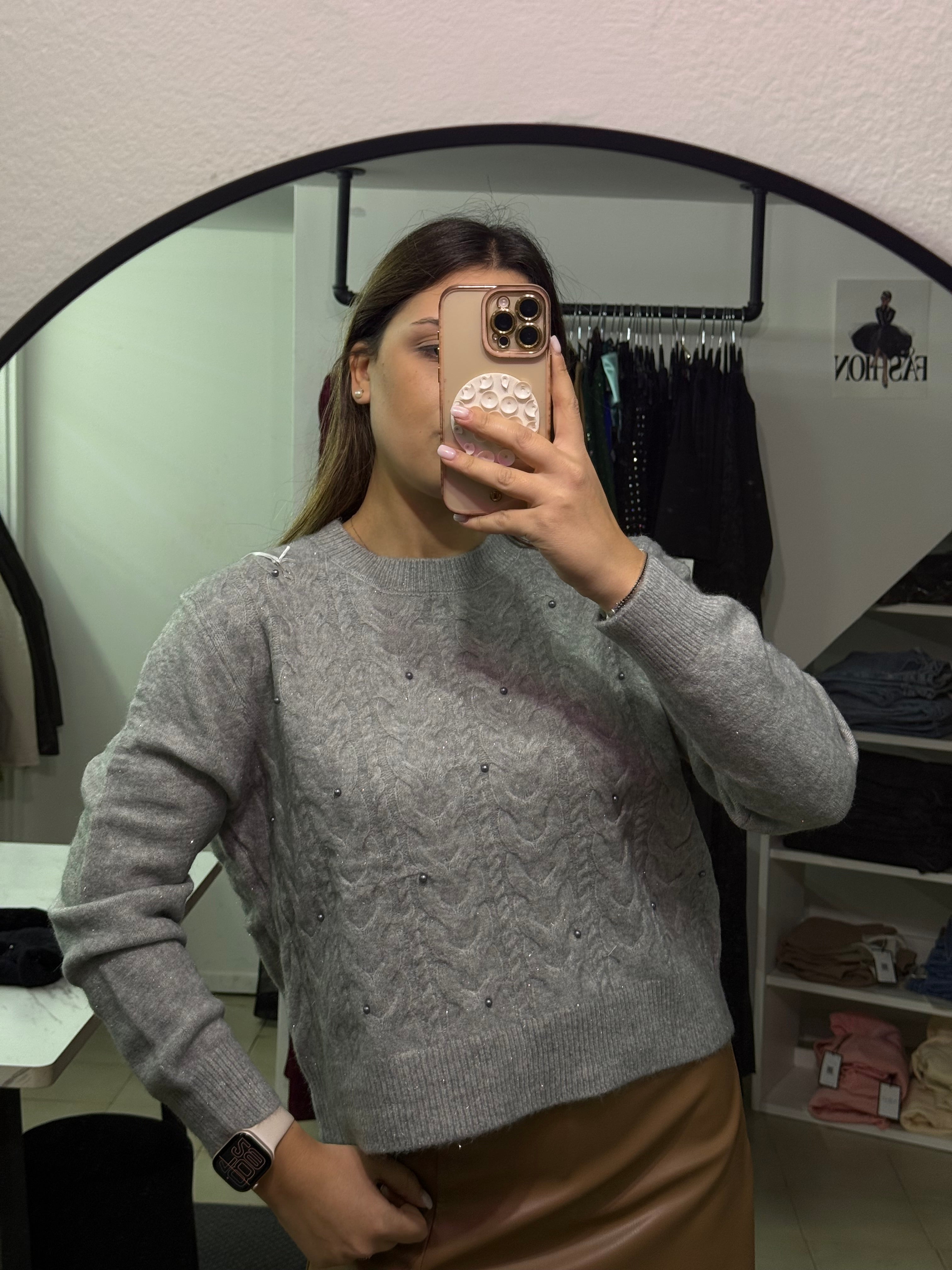 HM-320 Maglione Perla