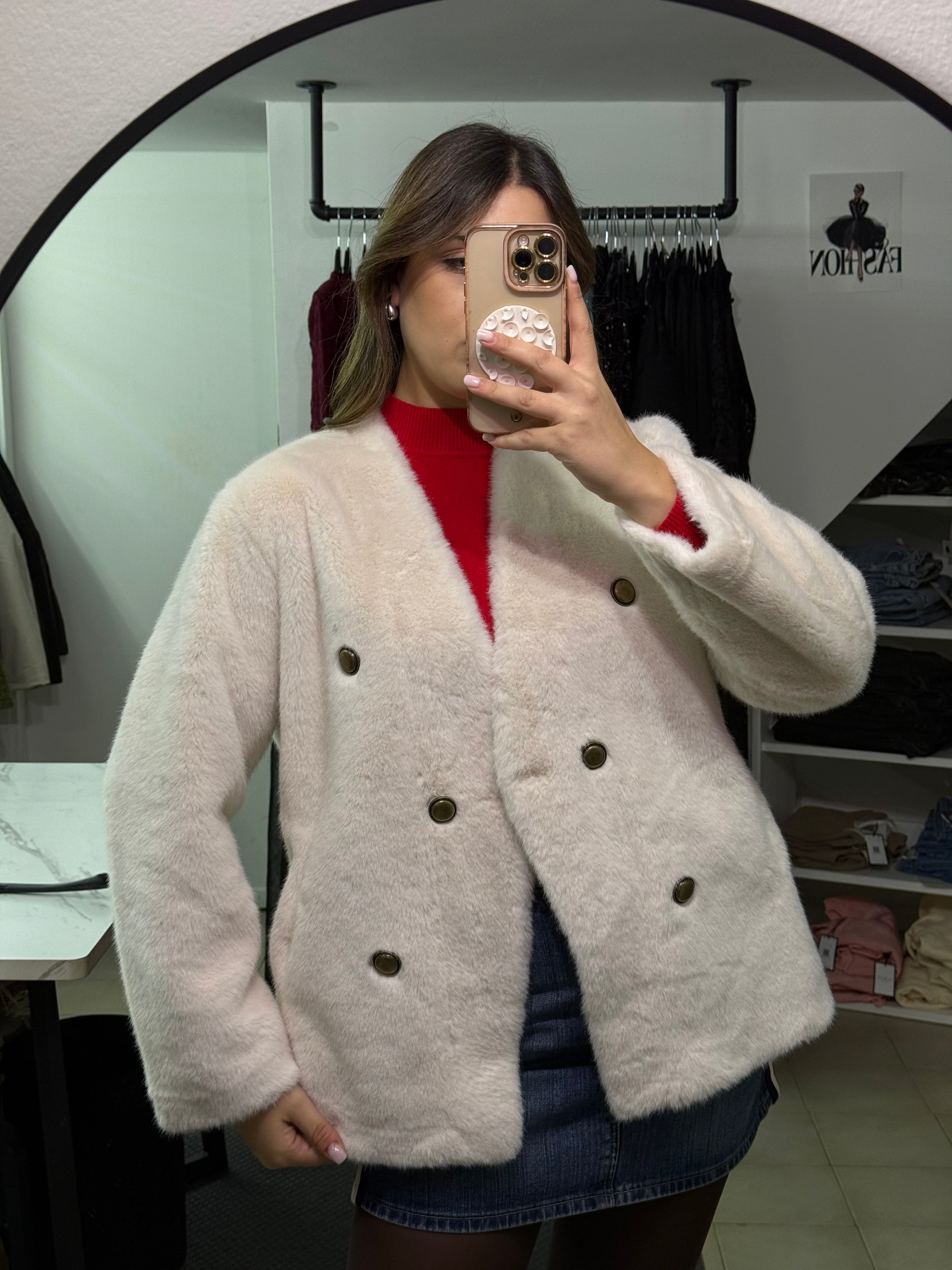 SMR20006 Eco pelliccia Yulia