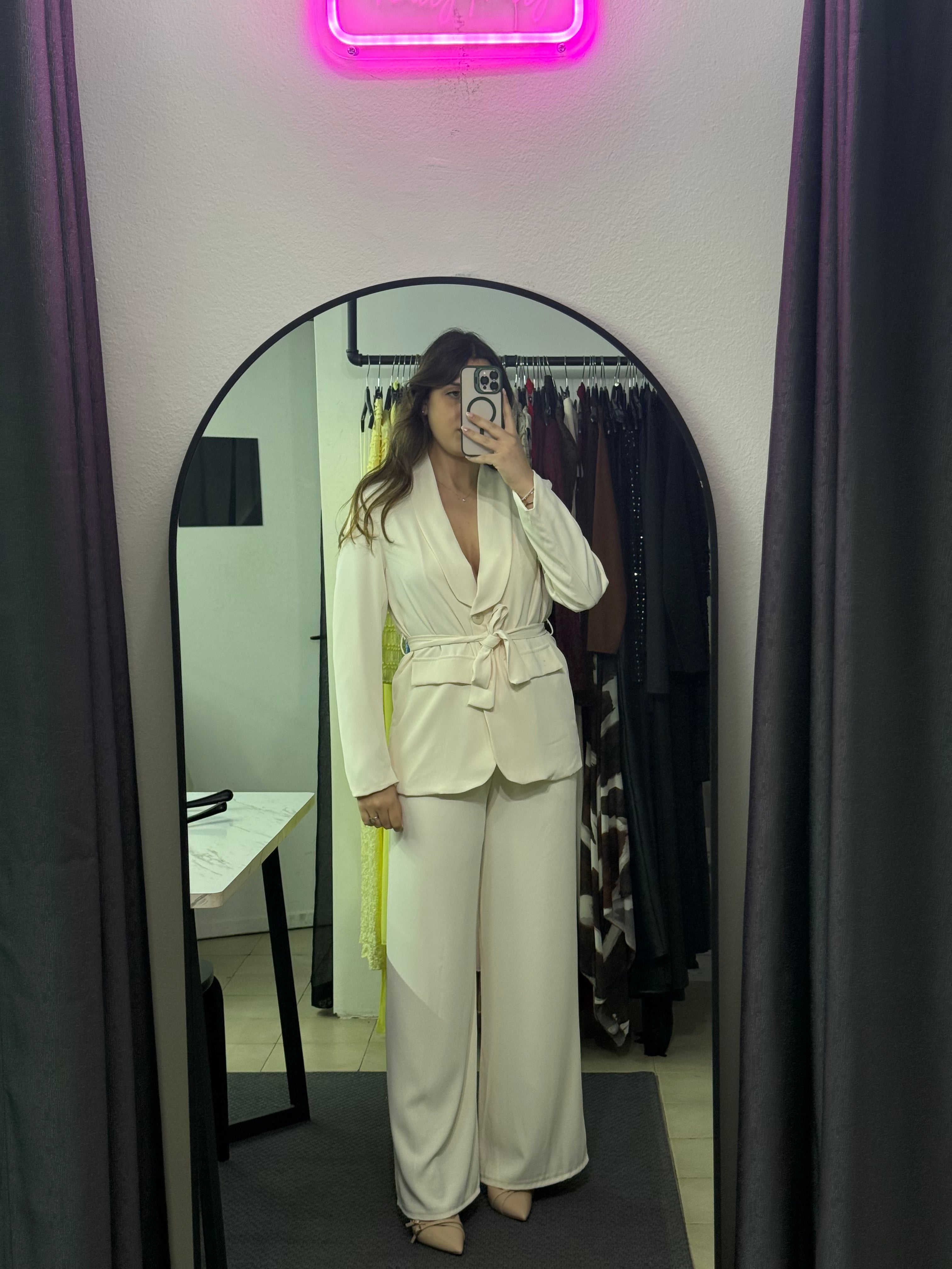 Tailleur Morgana blazer nodo