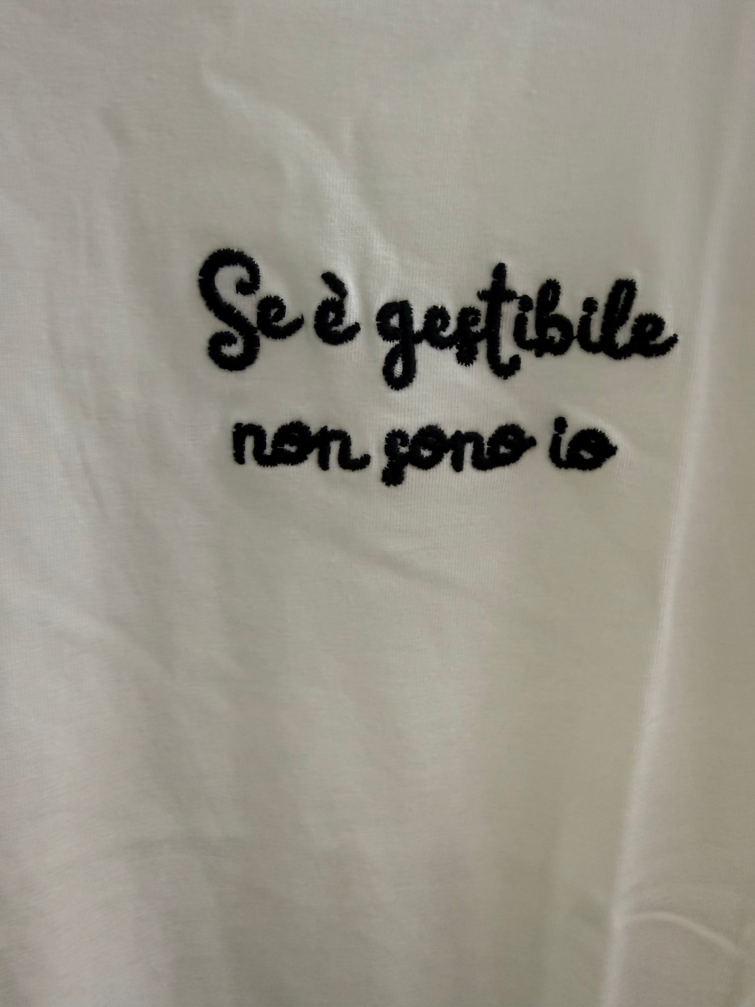 T-shirt “se é gestibile non sono io”