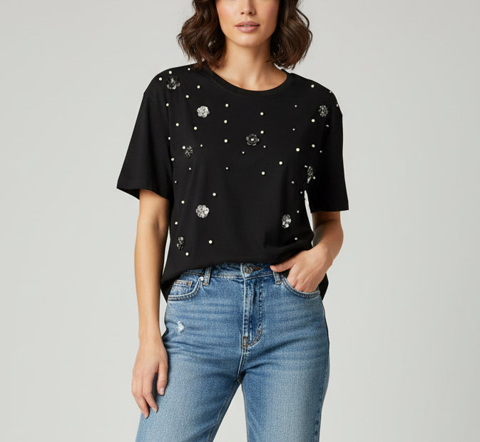 T-shirt Flowers YJ0219