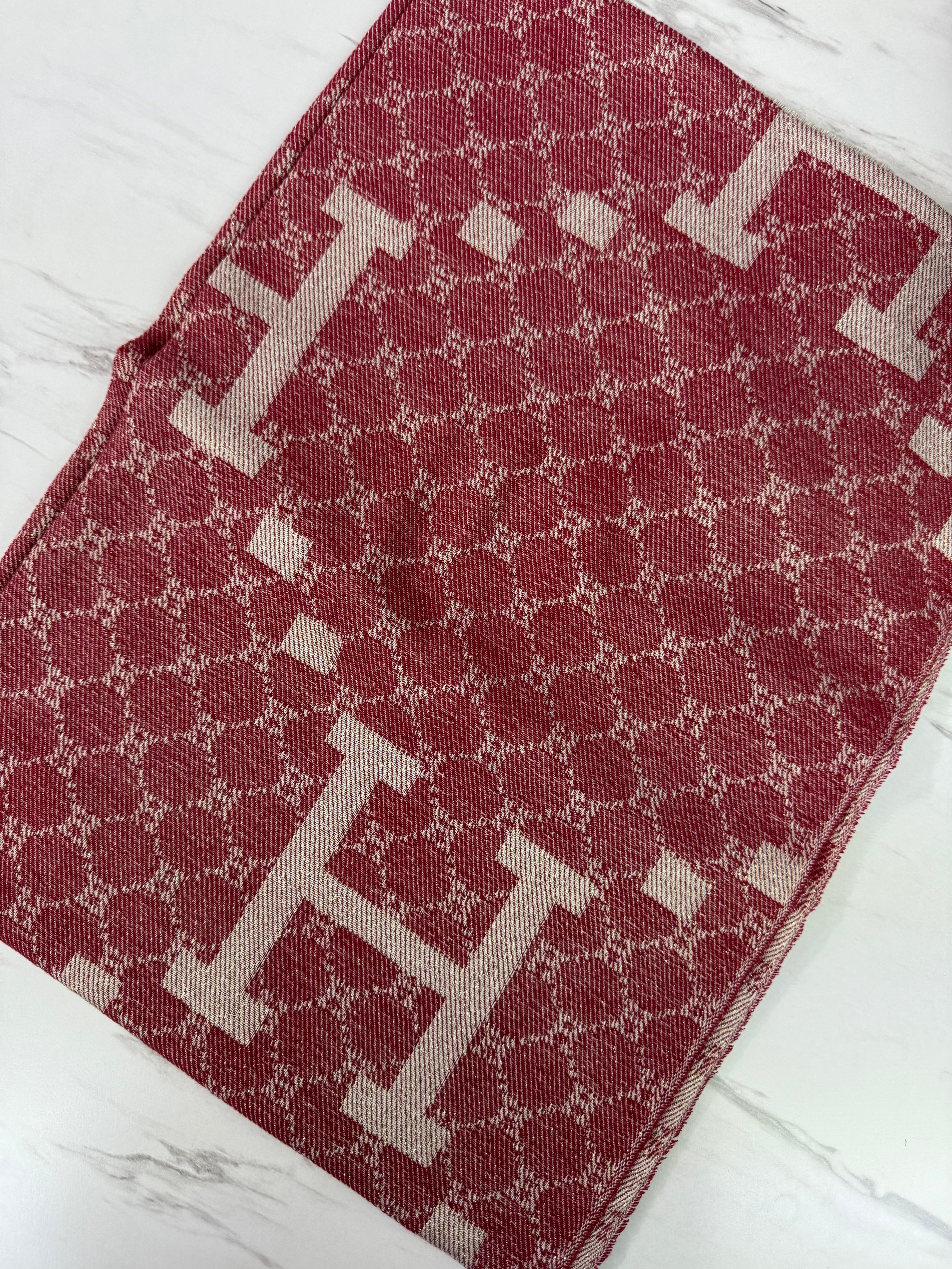 Sciarpa Hermès lurex