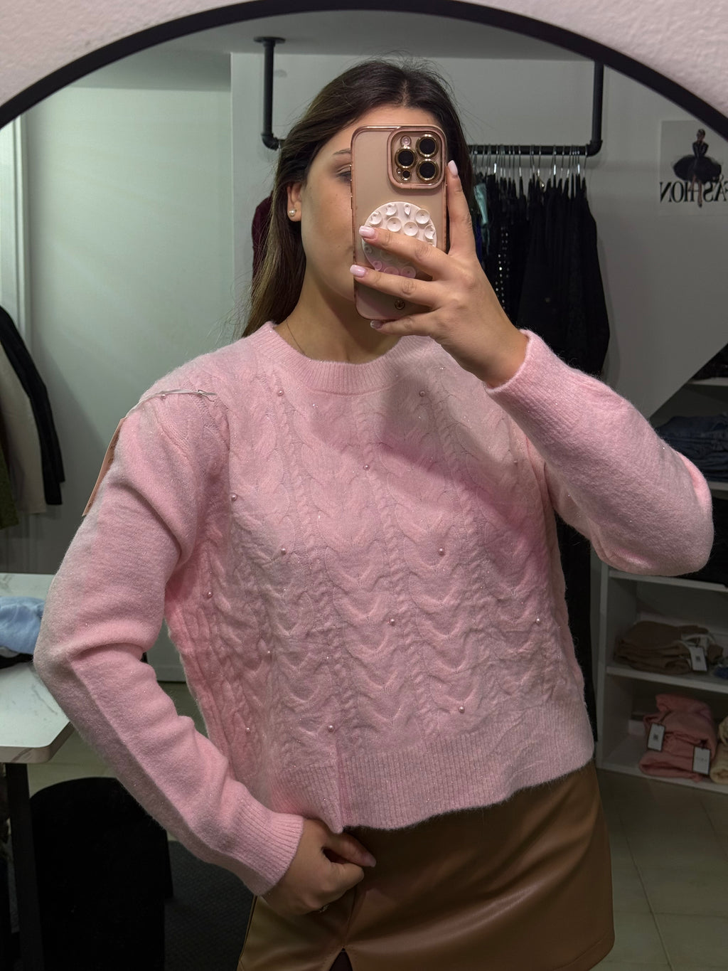 HM-320 Maglione Perla