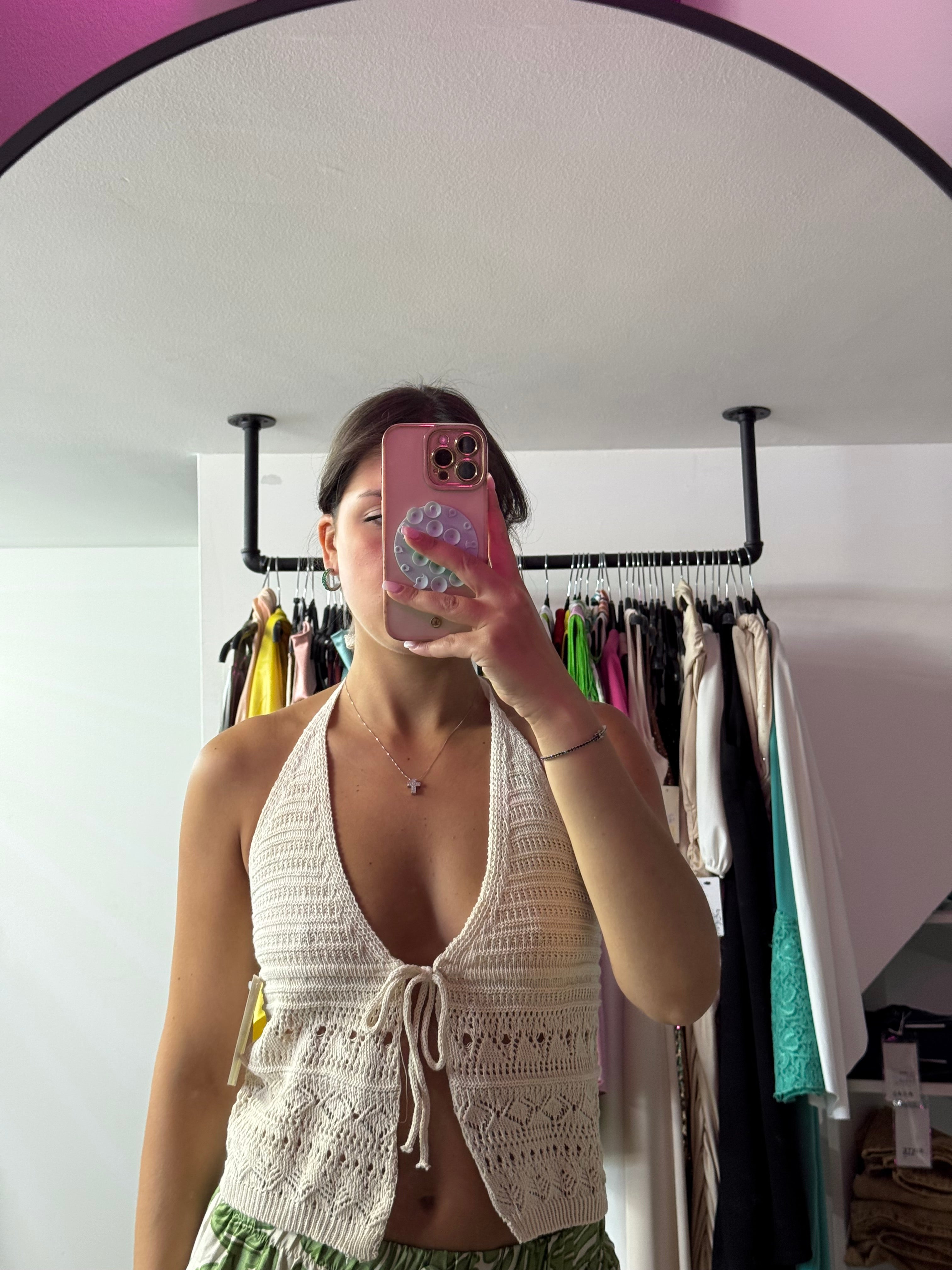 2886 Top Dolly macramé
